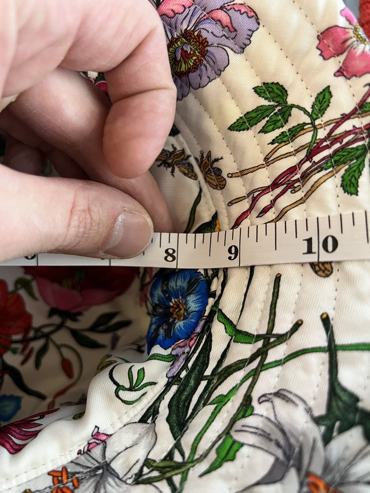 Gucci Gucci Resort Exclusive Floral Reversible Bucket Hat Size ONE SIZE - 8 Thumbnail