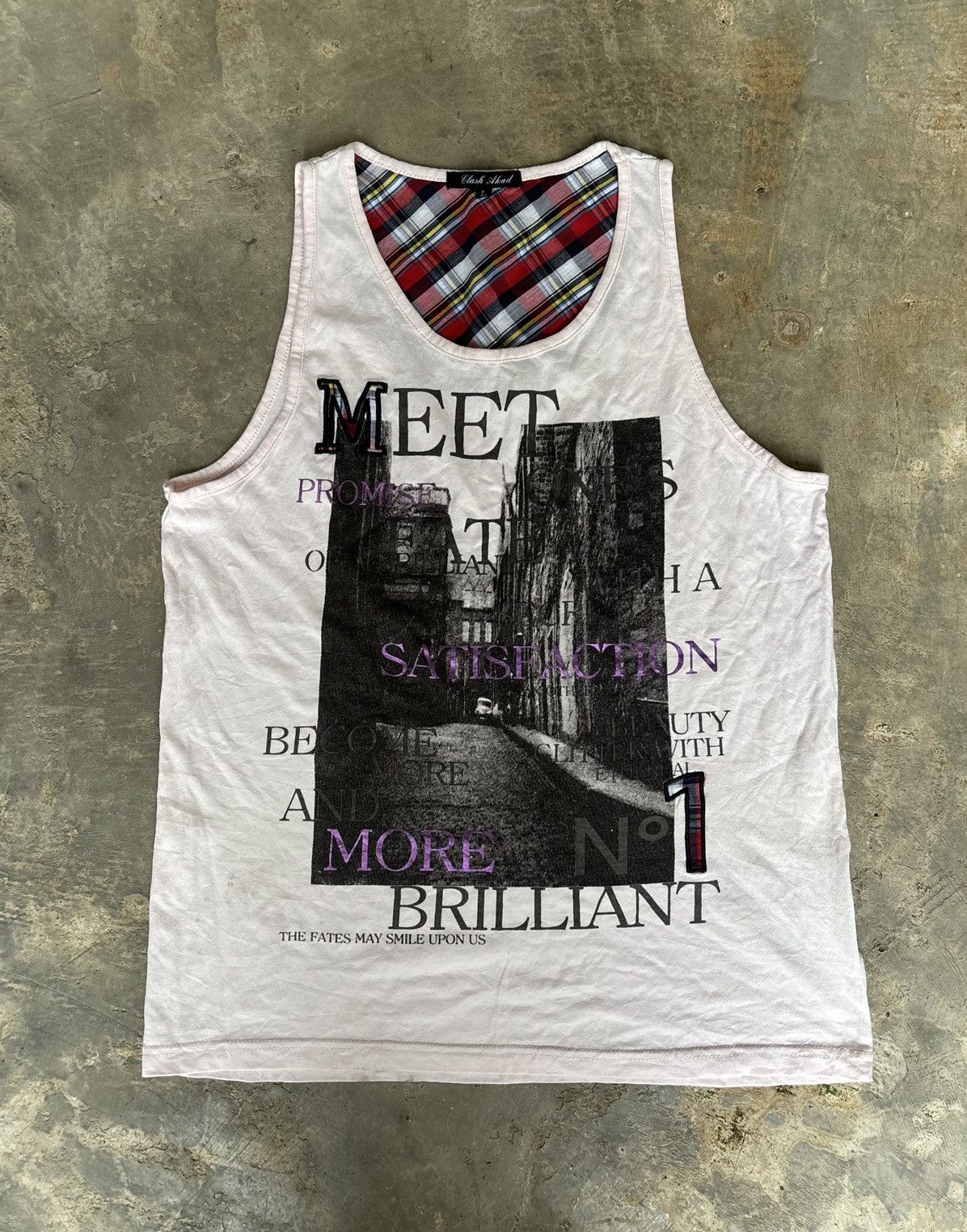 Hysteric Glamour Y2k Clash Ahead Ifsixwasnine Punk Style Tank tops Size US L / EU 52-54 / 3 - 1 Thumbnail