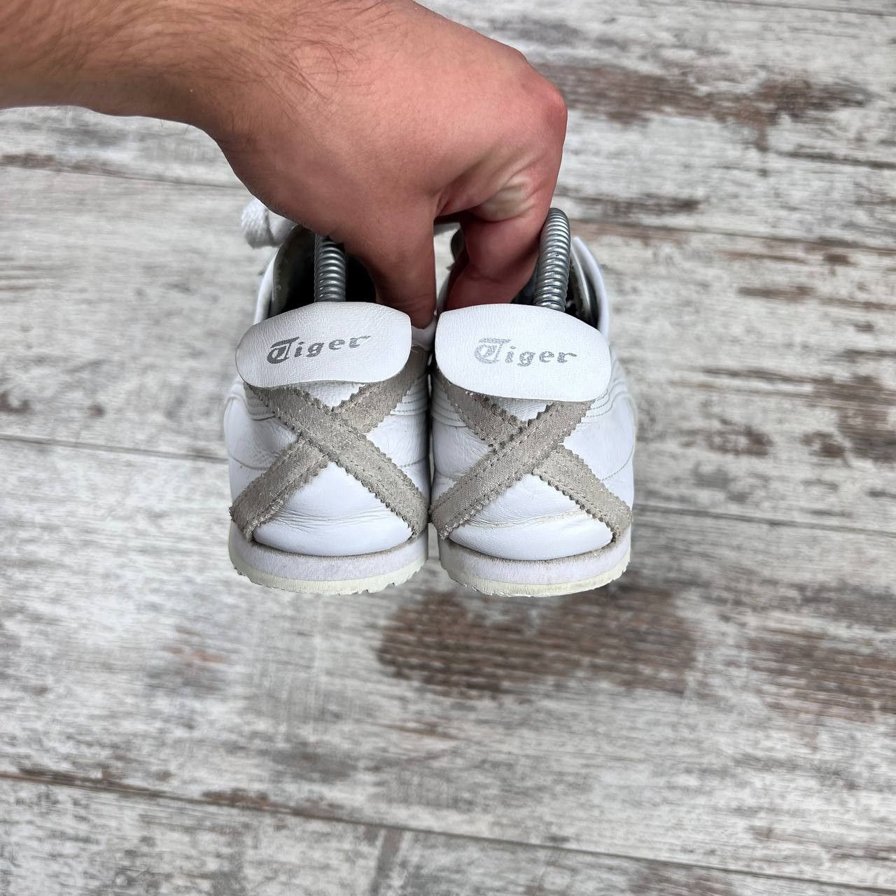 Onitsuka Tiger Asics Onitsuka Tiger Light White Leather F911220 Size US 7 / EU 40 - 4 Thumbnail