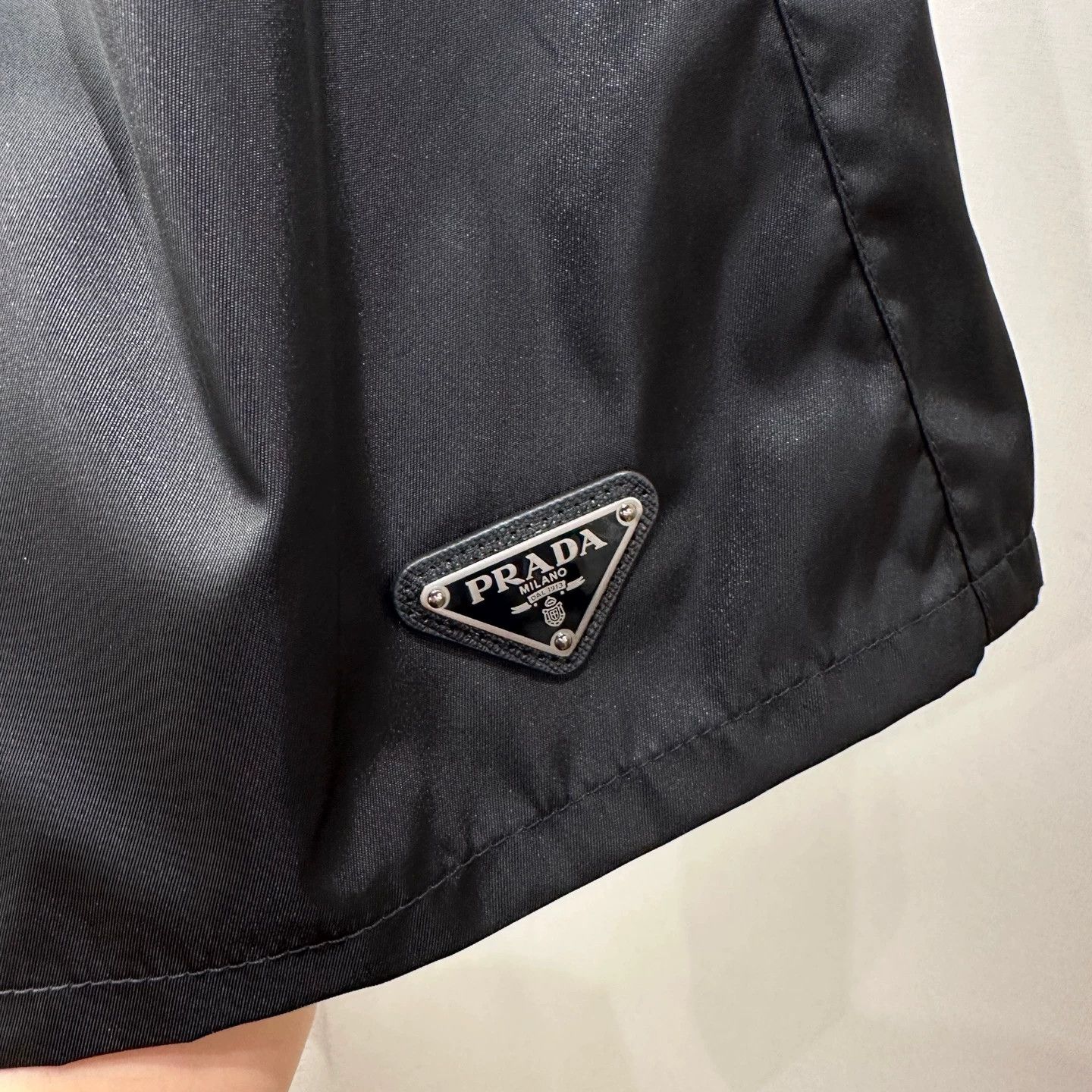 Prada Prada apr127 tri logo drawstring short 38 rec nylon Size 26" / US 2 / IT 38 - 6 Thumbnail
