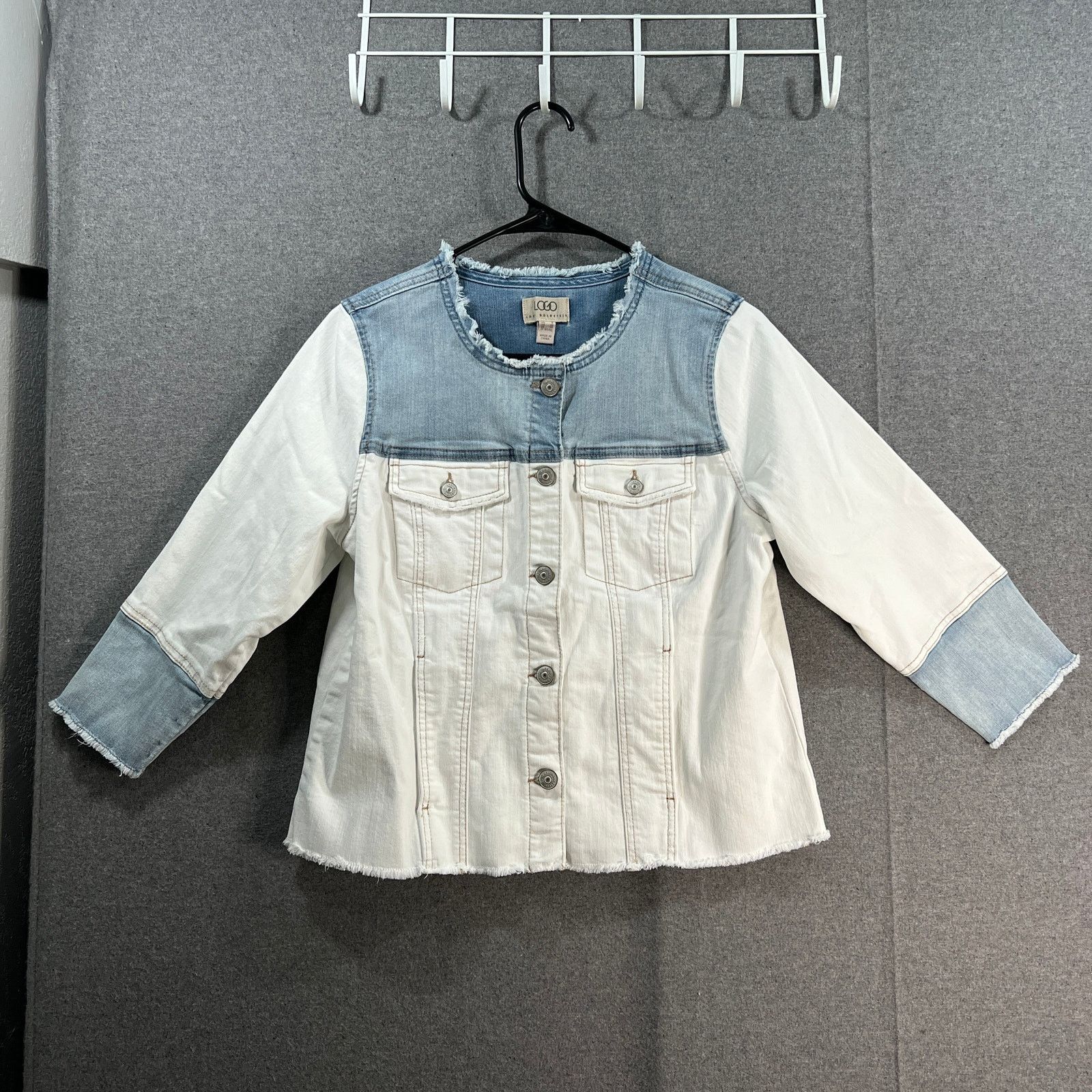 Other LOGO by Lori Goldstein Jeans Jacket Womens Size M / US 6-8 / IT 42-44 - 1 Thumbnail