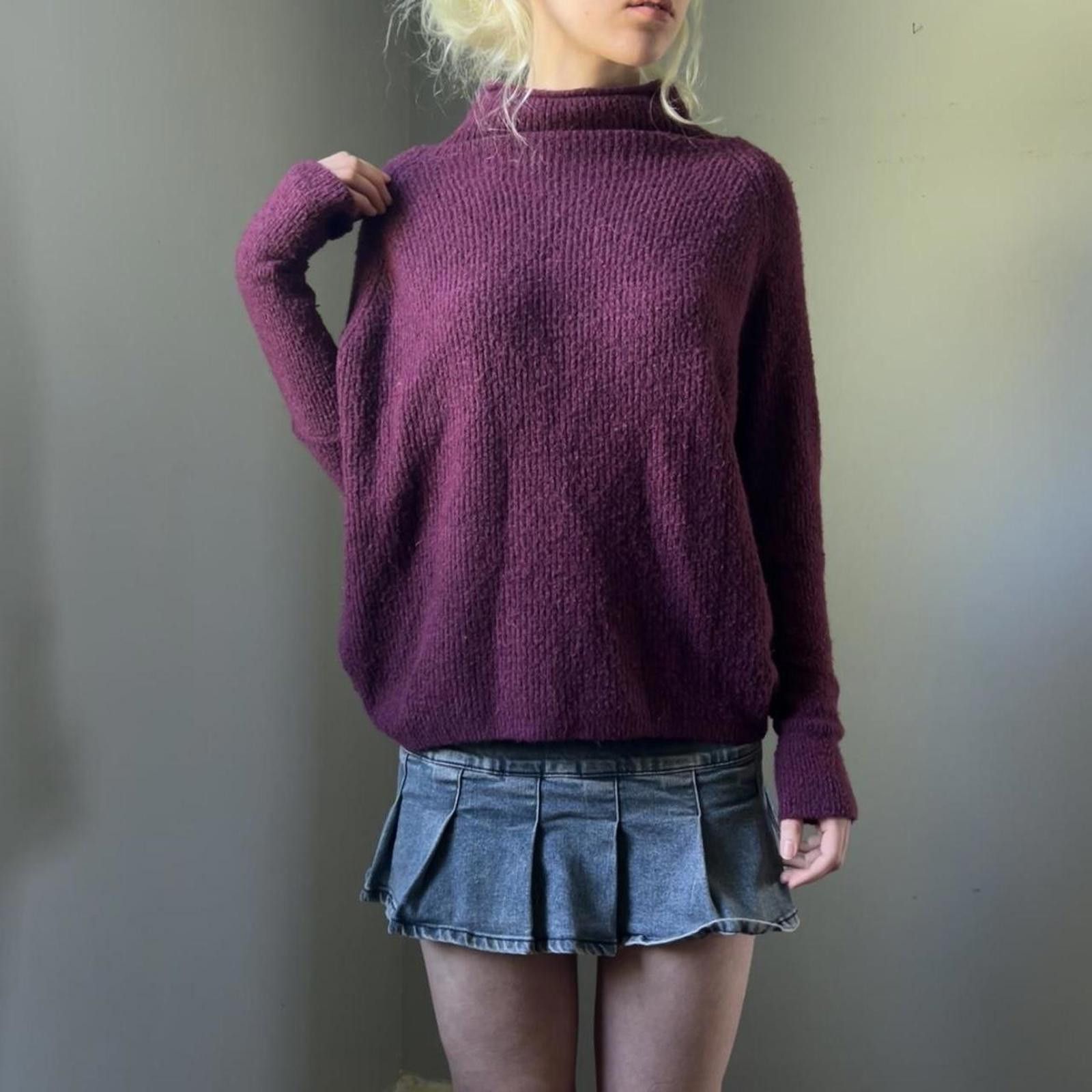 Other Burgundy batwing turtleneck sweater Size XS / US 0-2 / IT 36-38 - 1 Thumbnail