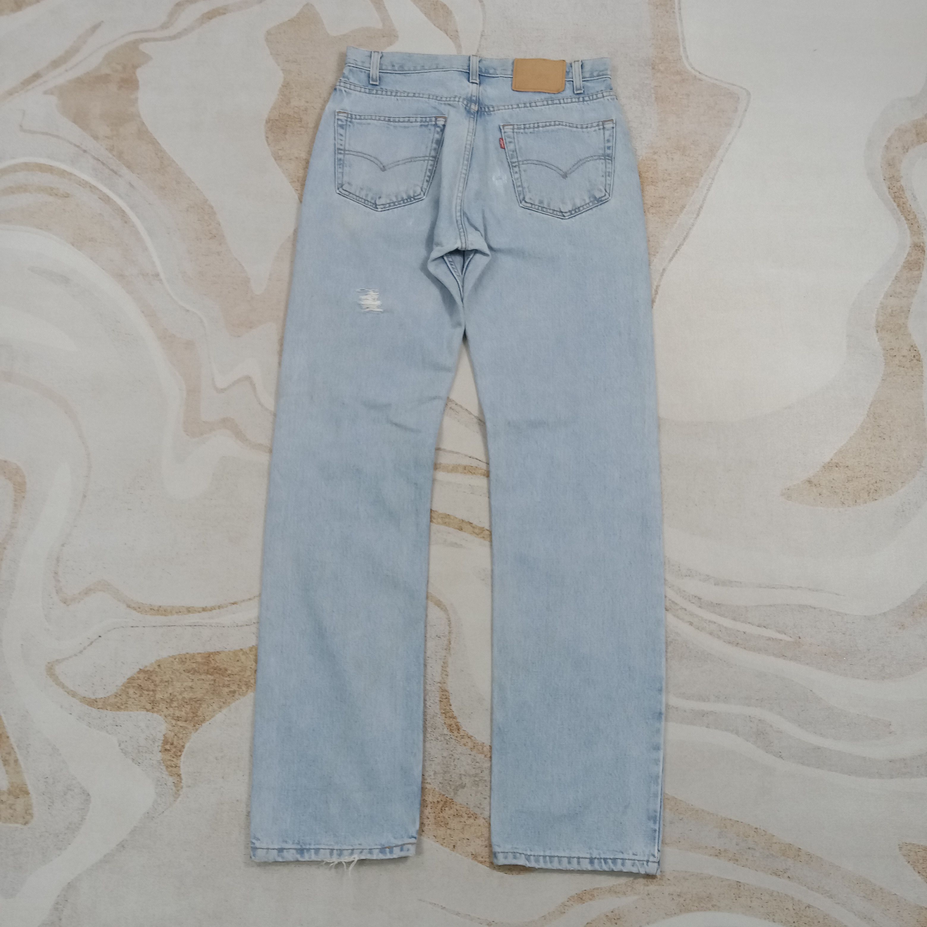 Levi's Levi's 505 Distressed Style Denim Jeans C272N28 Size US 32 / EU 48 - 6 Thumbnail
