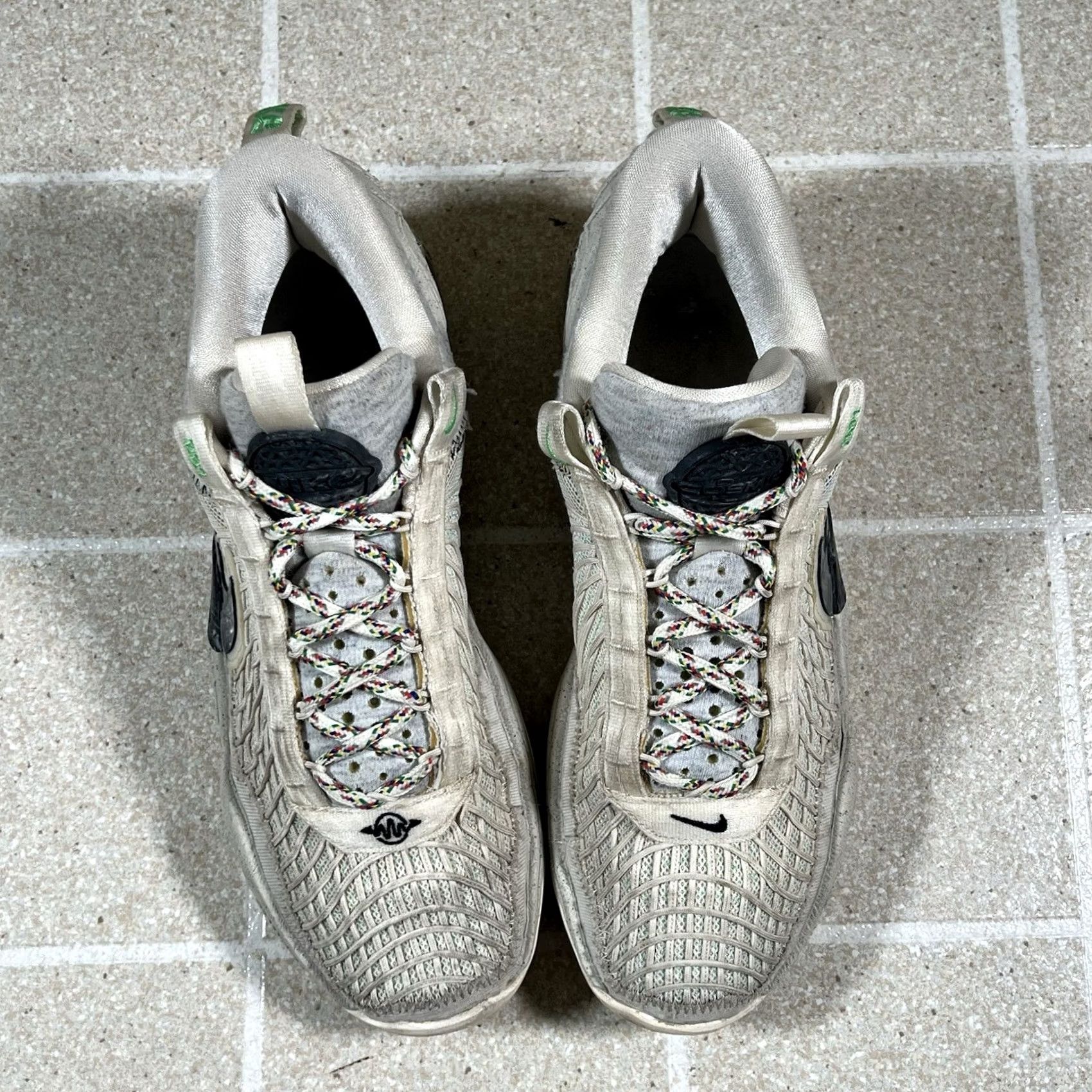 Nike Nike Cosmic Unity Sneaker Athletic Beige Green Glow Men's DA6725-100 Size US 10 / EU 43 - 3 Thumbnail