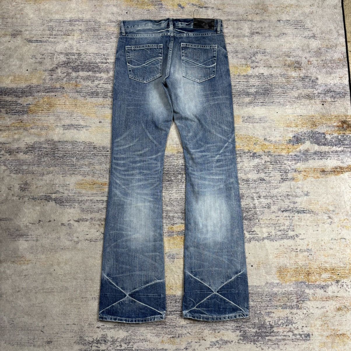 Japanese Brand Cavaria studded flared jeans Size US 30 / EU 46 - 2 Thumbnail