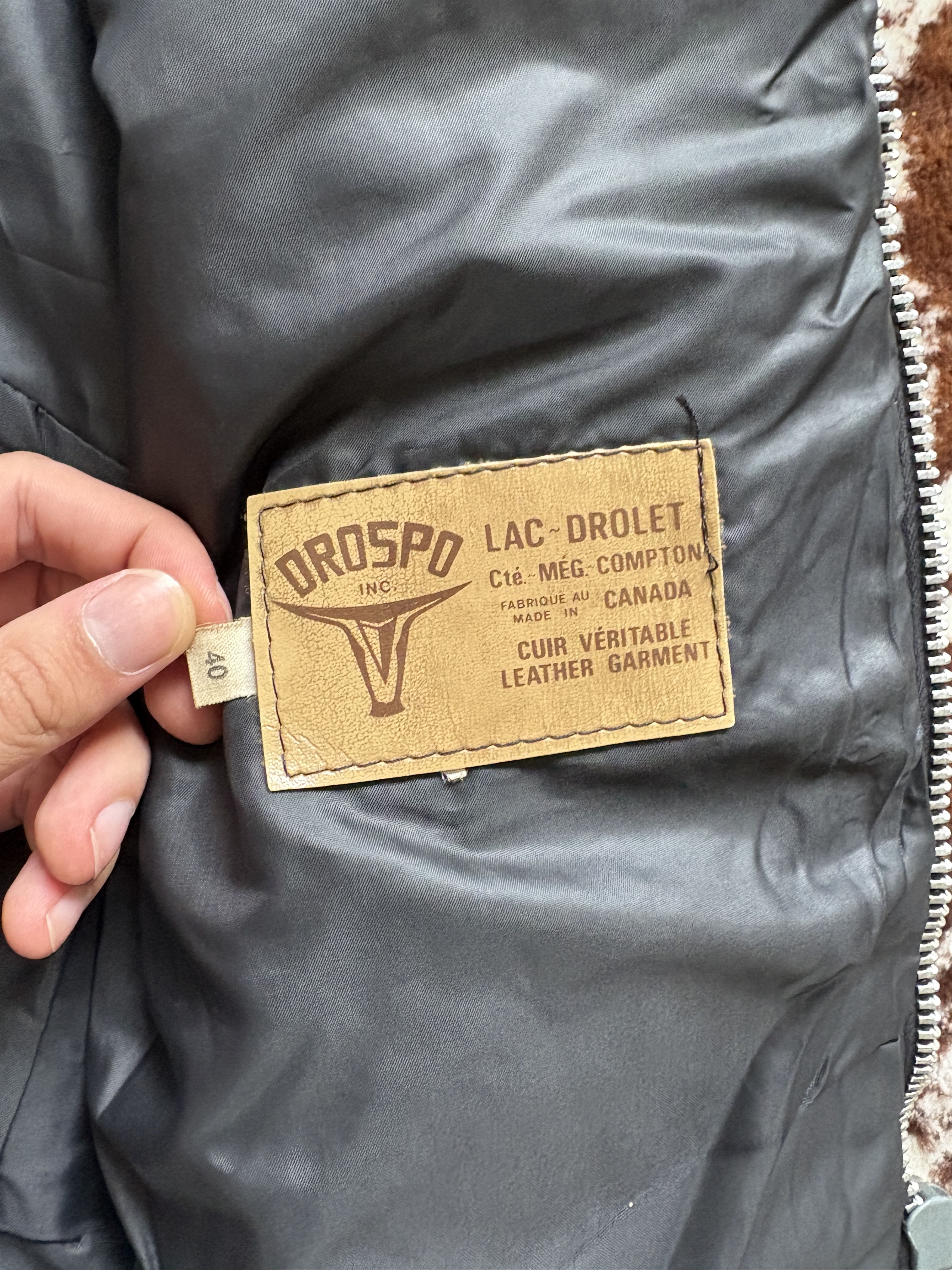 Vintage Vintage 70s Leather Racing Jacket Size US S / EU 44-46 / 1 - 3 Thumbnail