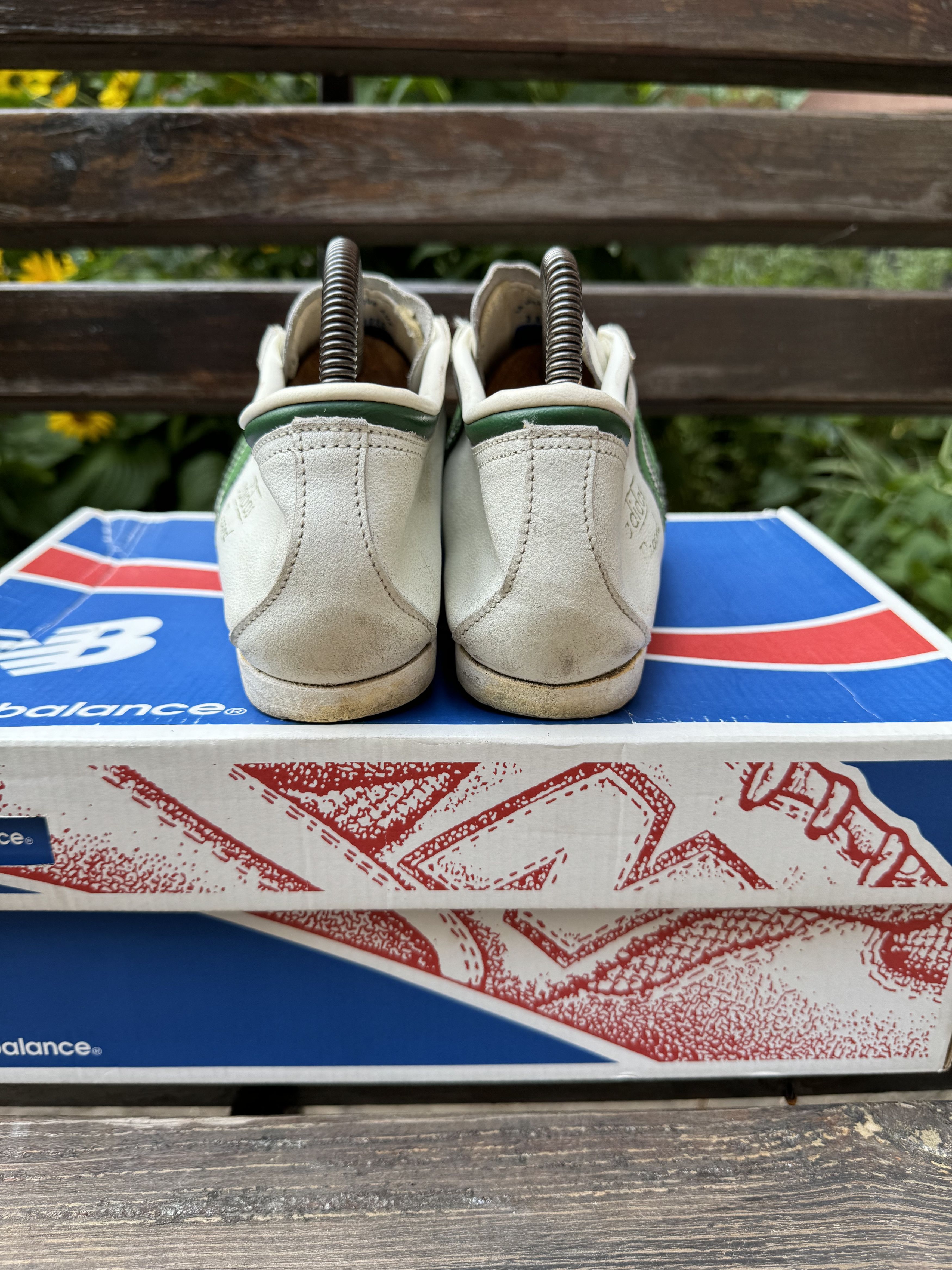 Adidas × Vintage Vintage Adidas Record Leather Sneakers Made in France Sz 8 Size US 8.5 / EU 41-42 - 5 Thumbnail