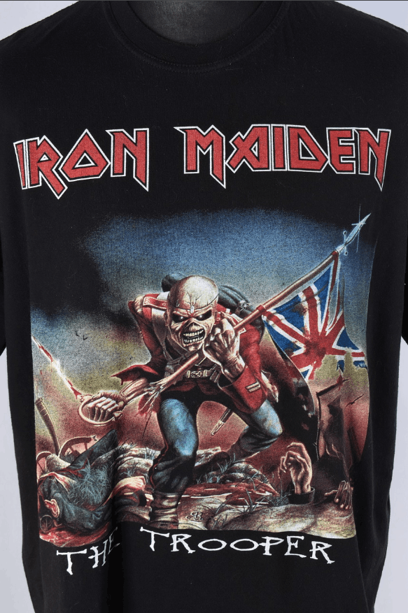 Iron Maiden Iron Maiden The Trooper Rock Band Graphic T-Shirt Size L Size US L / EU 52-54 / 3 - 4 Thumbnail