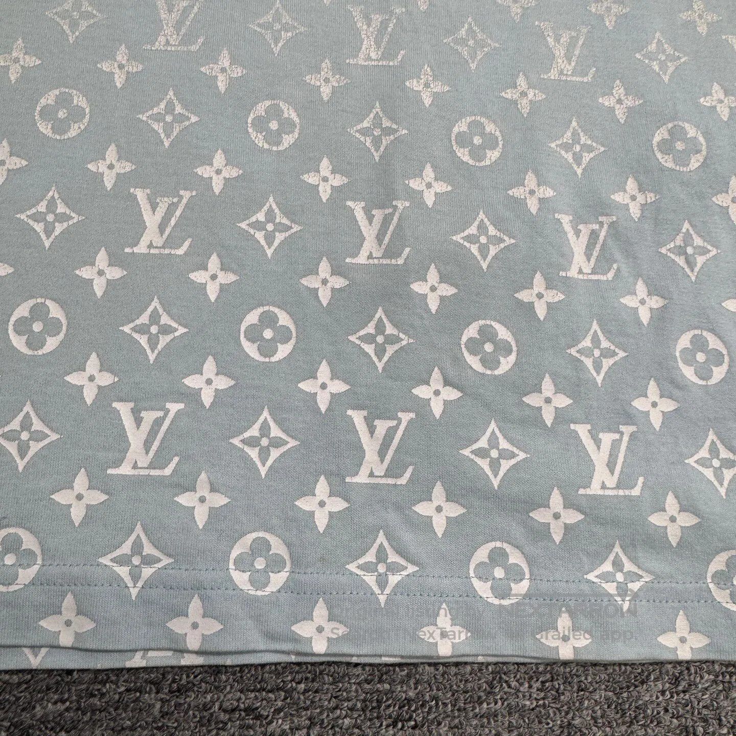 Louis Vuitton Louis Vuitton Gradual aging effect short-sleeved shirt| Size US XL / EU 56 / 4 - 3 Thumbnail