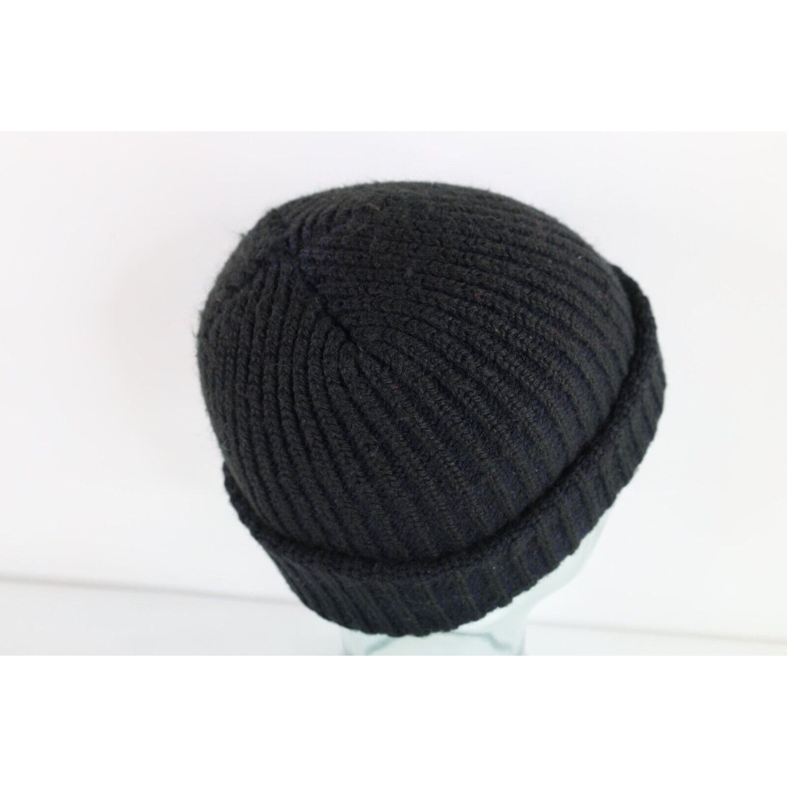 Vintage Vintage 90s Streetwear Chunky Double Wall Ribbed Beanie Hat Size ONE SIZE - 4 Thumbnail