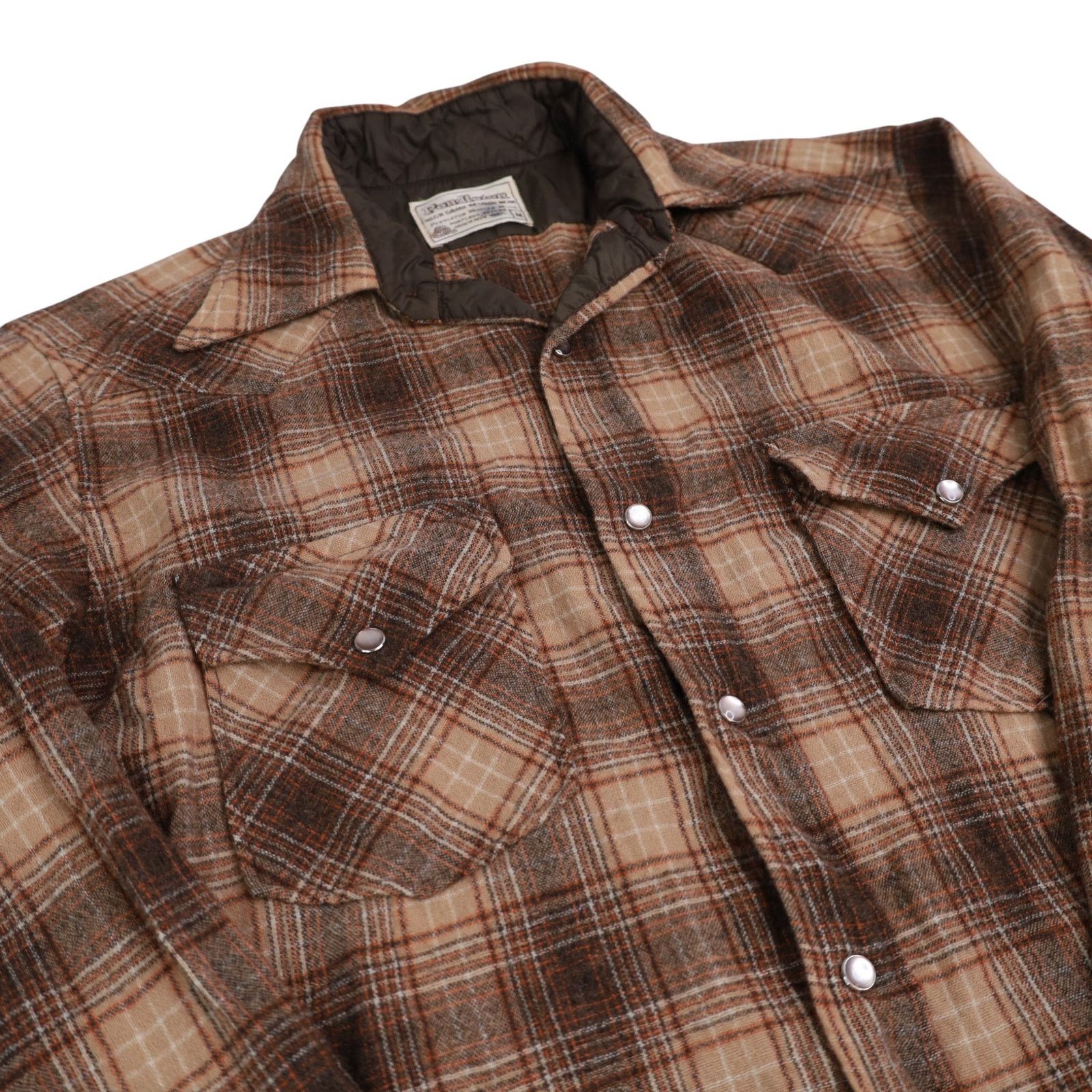 Pendleton × Vintage True Vintage Pendleton Western Pearl Snap Wool flannel Shirt Size US M / EU 48-50 / 2 - 5 Thumbnail
