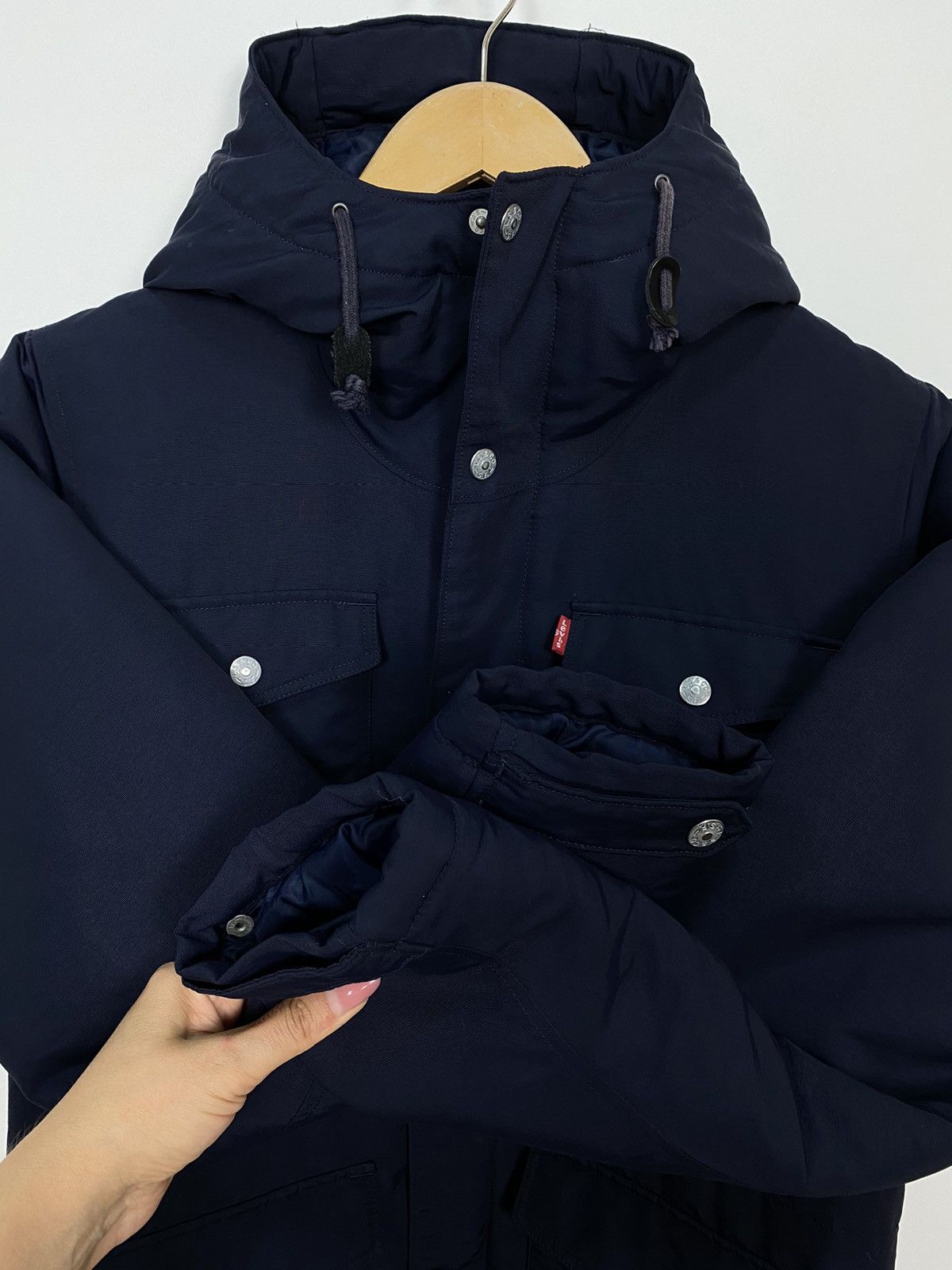Levi's Levi's Strauss Parka Jacket Coat Denim Men’s Size Small Top Size US S / EU 44-46 / 1 - 5 Thumbnail