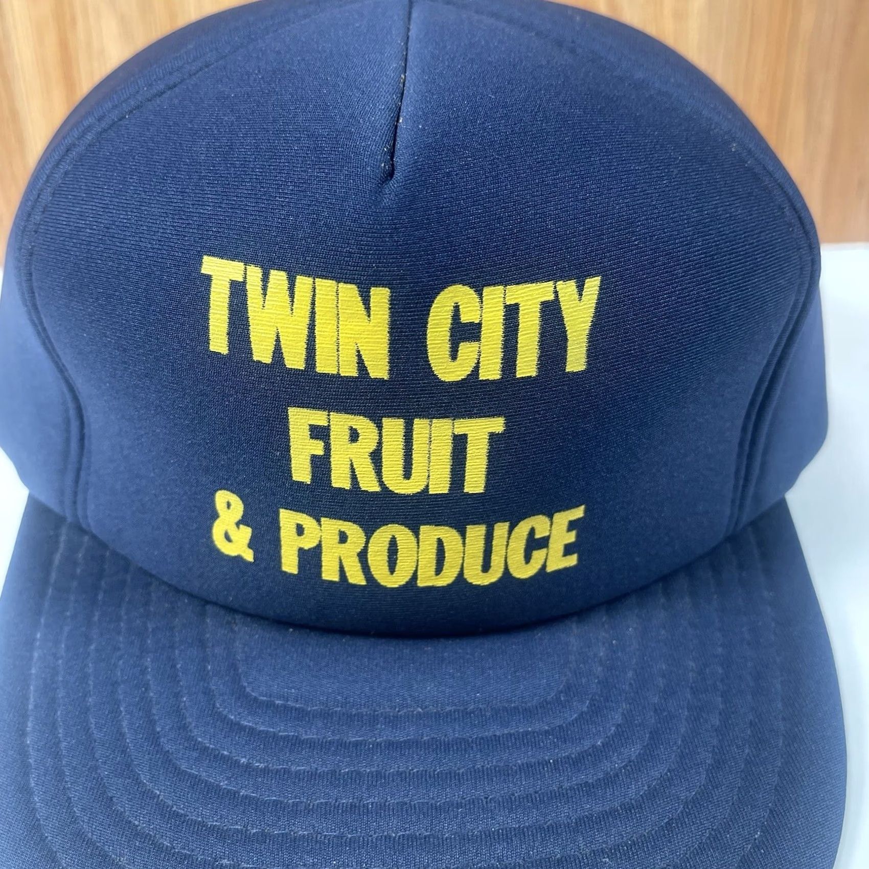Vintage Vintage Wear Guard Twin City Fruit &Produce Adjustable Snapback Trucker Hat Cap Size ONE SIZE - 3 Thumbnail