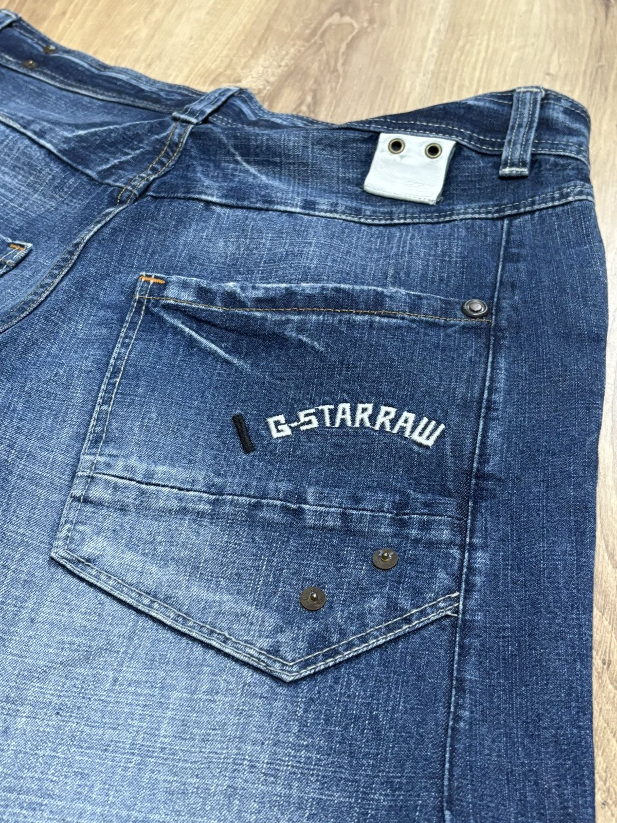 G-Star × Vintage 34x33 wide jeans denim y2k 3301 japanese style Size US 34 / EU 50 - 7 Thumbnail