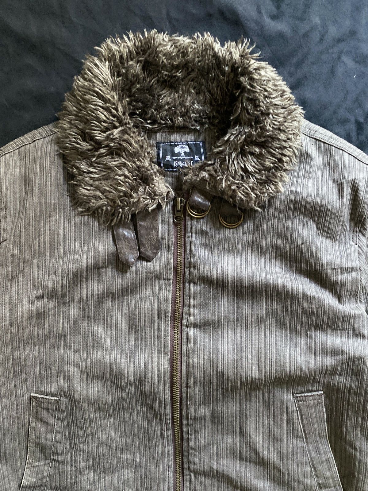 Isamu Katayama Backlash JAPANESE BAYCREST FUR JACKET SEDITIONARIES PUNK STYLE Size US XL / EU 56 / 4 - 2 Thumbnail