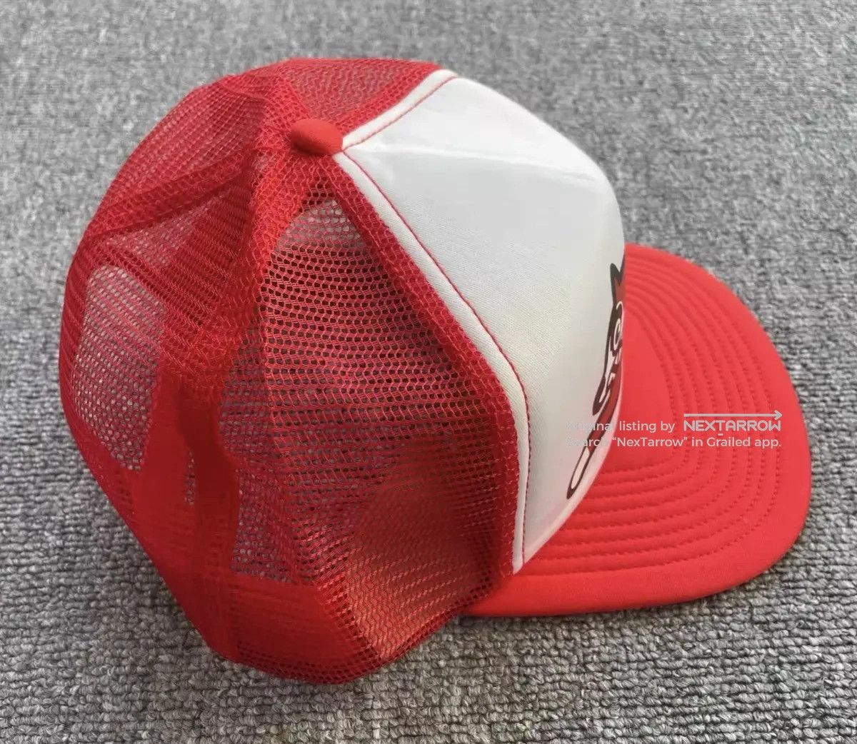 Billionaire Boys Club (Bbc) Icecream Flying Dog Trucker Hat in Red, Men's — image 4 of 6