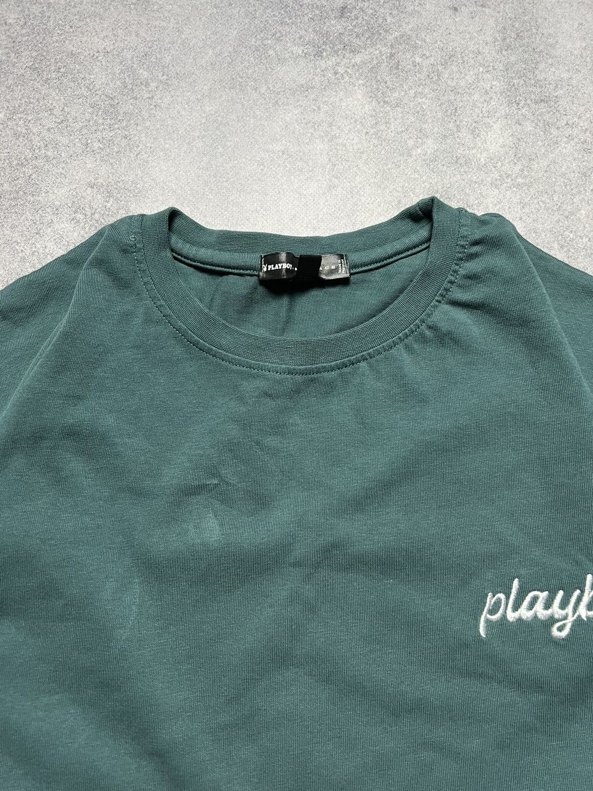 Playboy Y2K Palyboy Big Logo Oversized Tee Shirt Size US L / EU 52-54 / 3 - 5 Thumbnail