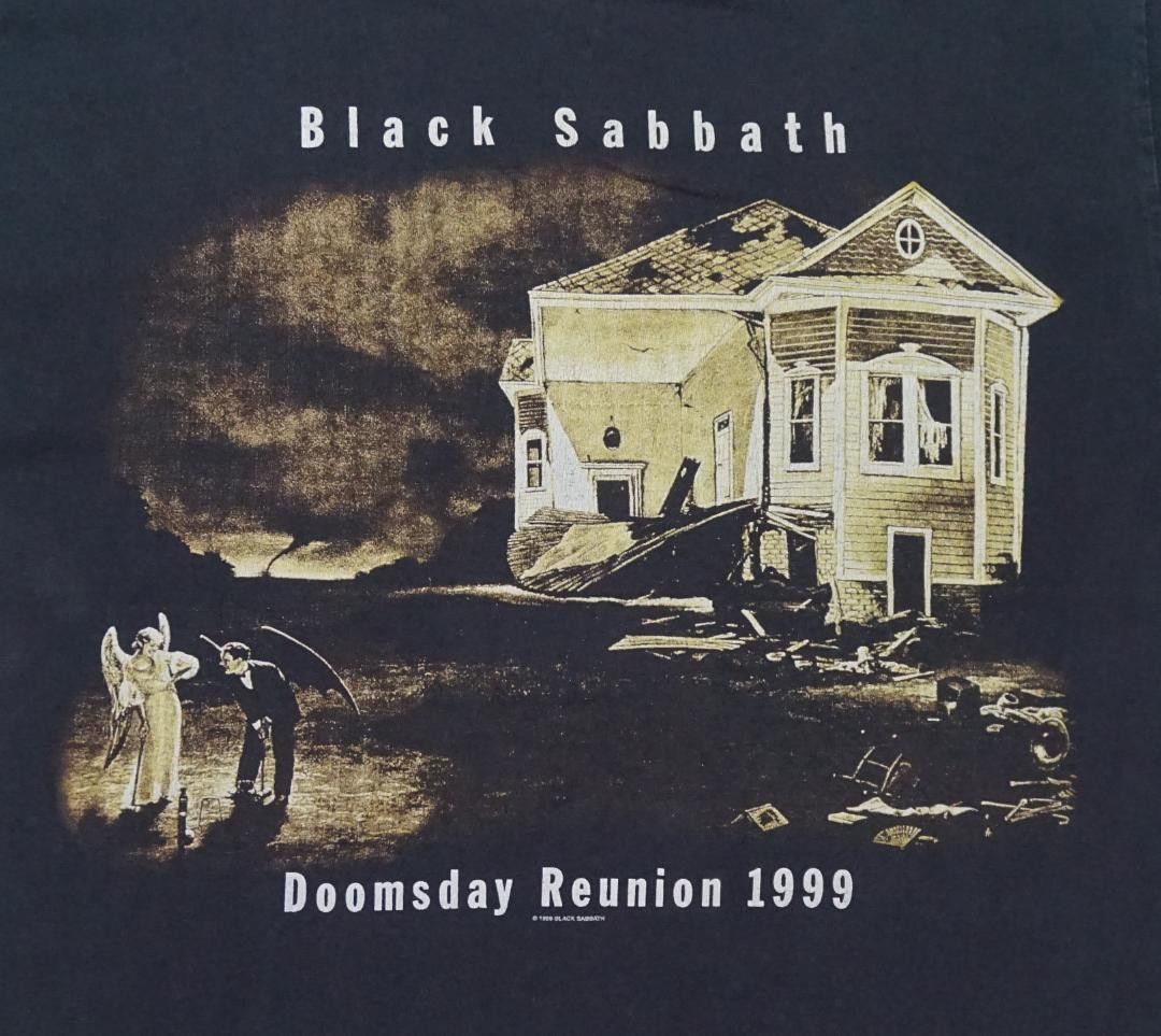 Vintage 90's Black Sabbath Doomsday Tシャツ ビンテージ Size US L / EU 52-54 / 3 - 2 Thumbnail