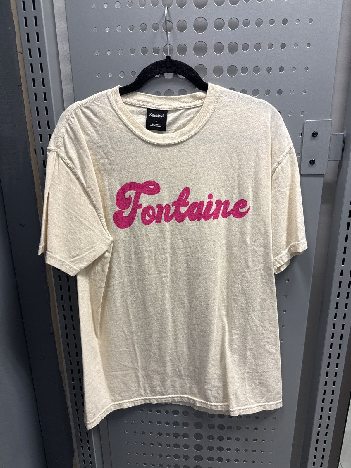 Sinclair Global Sinclair Global Fontaine T-Shirt Cream Pink Size US L / EU 52-54 / 3 - 1 Thumbnail