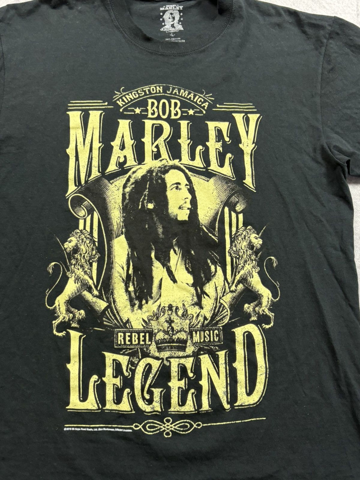 Bob Marley × Vintage VINTAGE 2010 BOB MARLEY LEGEND OFFICIAL LICENSED TEES BOXY Size US L / EU 52-54 / 3 - 7 Thumbnail