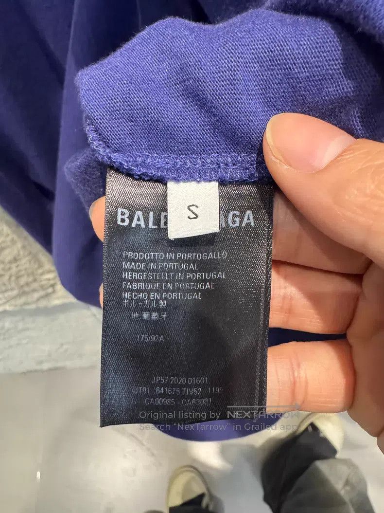 Balenciaga Balenciaga Blue Coca-Cola Logo Short Sleeve T-Shirt Size US S / EU 44-46 / 1 - 3 Thumbnail