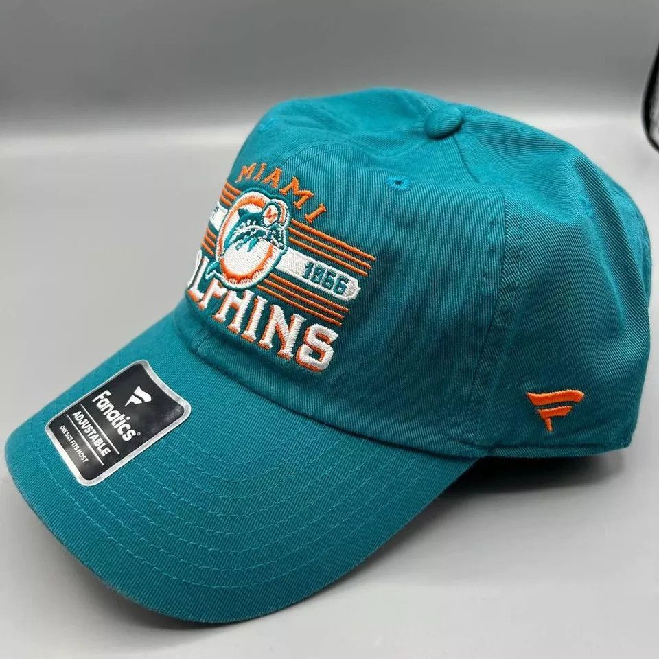 Other Miami Dolphins Hat Men Blue Fanatics NFL Strap Back Cap Size ONE SIZE - 2 Thumbnail