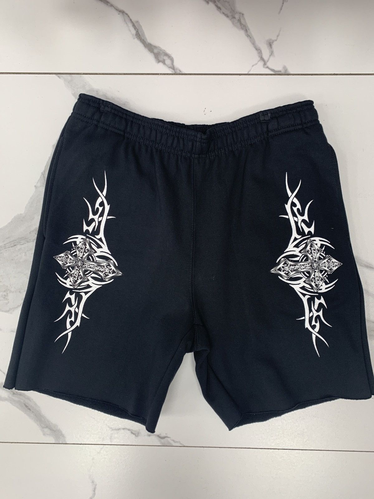 Other Lost In The Hills Tribal logo shorts “Black” Size US 30 / EU 46 - 1 Thumbnail