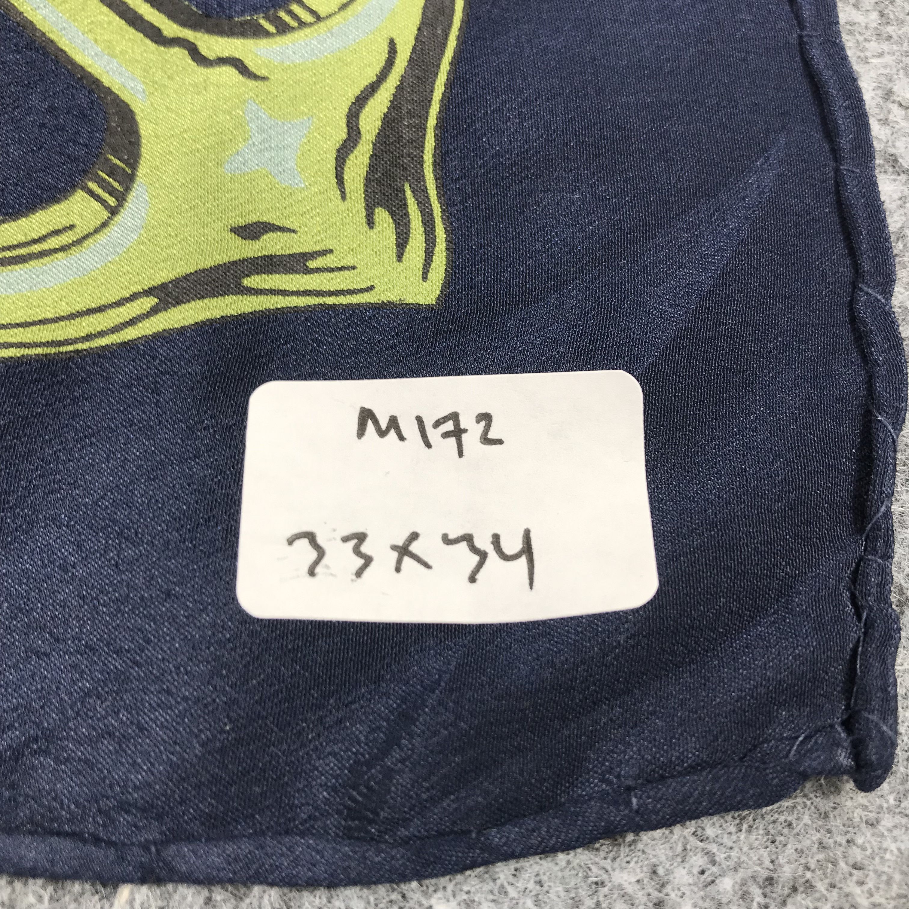 Vintage Mc David Ropes Ties Silk Scarf M172 Size ONE SIZE - 6 Thumbnail