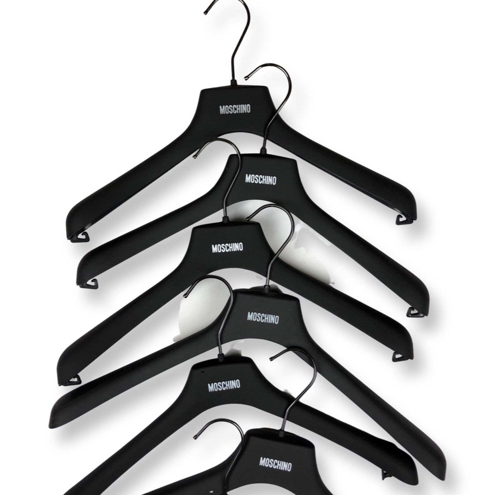 Moschino Moschino Logo Plastic Hangers Size ONE SIZE - 3 Thumbnail