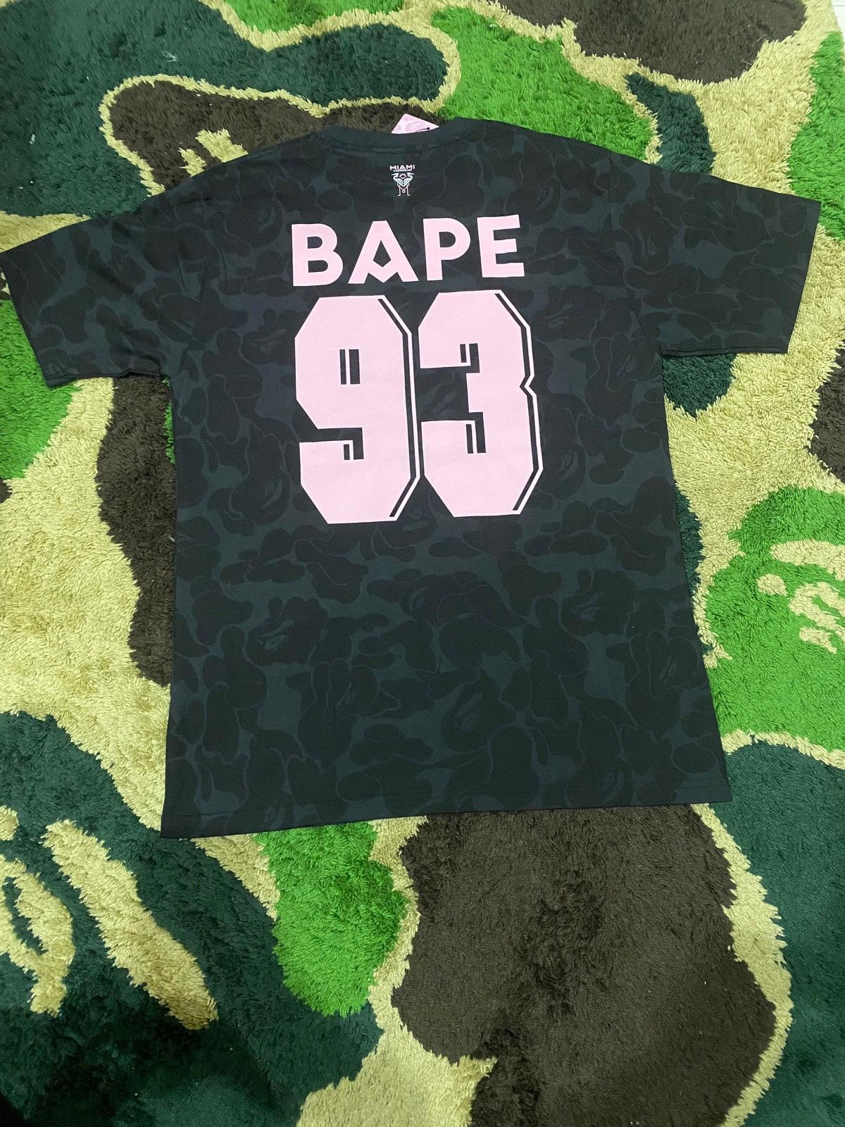 Bape BAPE x INTER MIAMI CF CAMO TEE Size US L / EU 52-54 / 3 - 2 Thumbnail