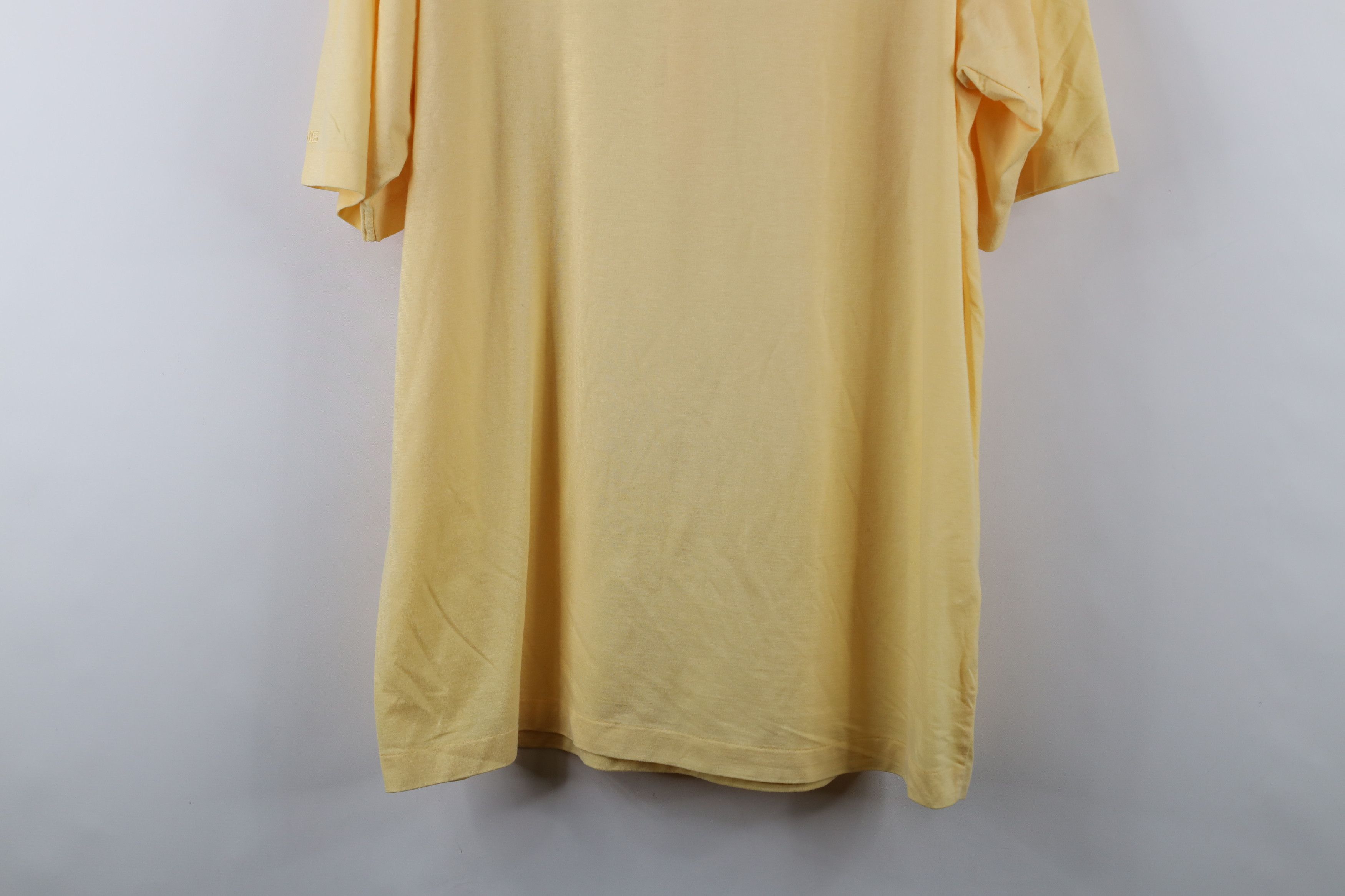 PING × Vintage Vintage 80s 90s Ping Golf Knit Golfing Polo Shirt Yellow Size US L / EU 52-54 / 3 - 11 Thumbnail