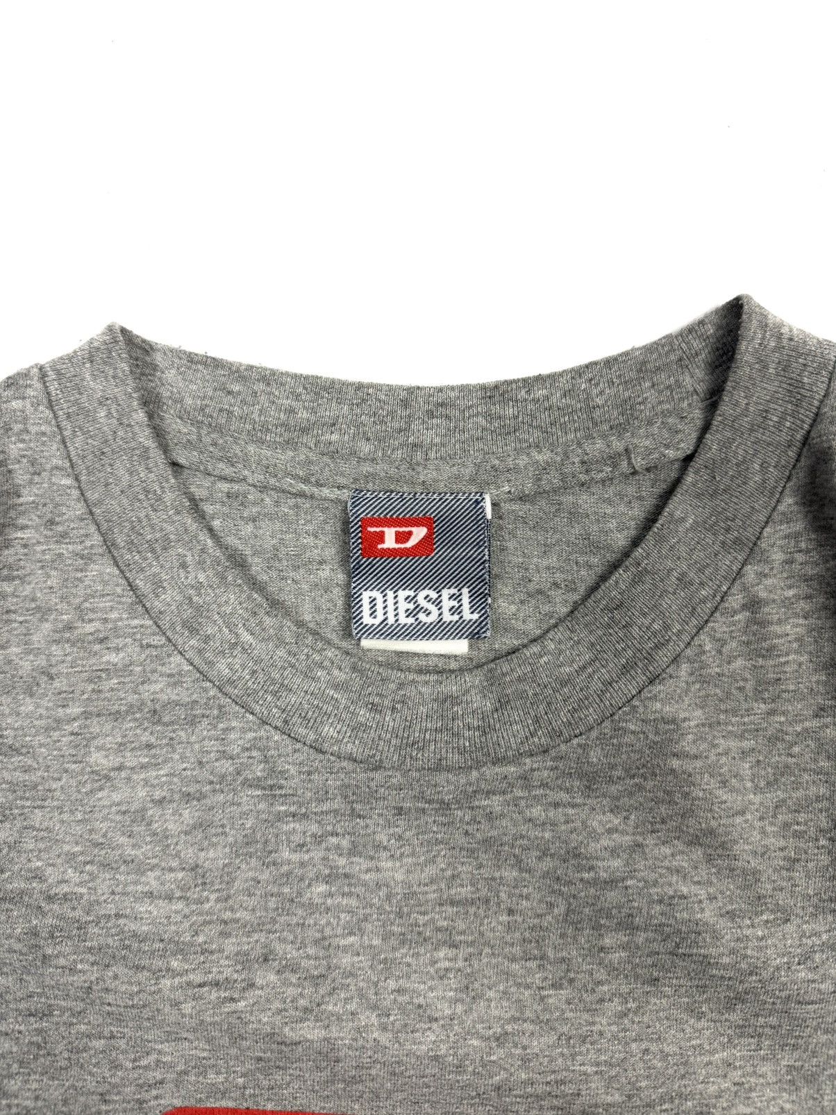 Diesel Diesel Denim Division Vintage Tee Y2K Gray Archive Size US L / EU 52-54 / 3 - 10 Thumbnail