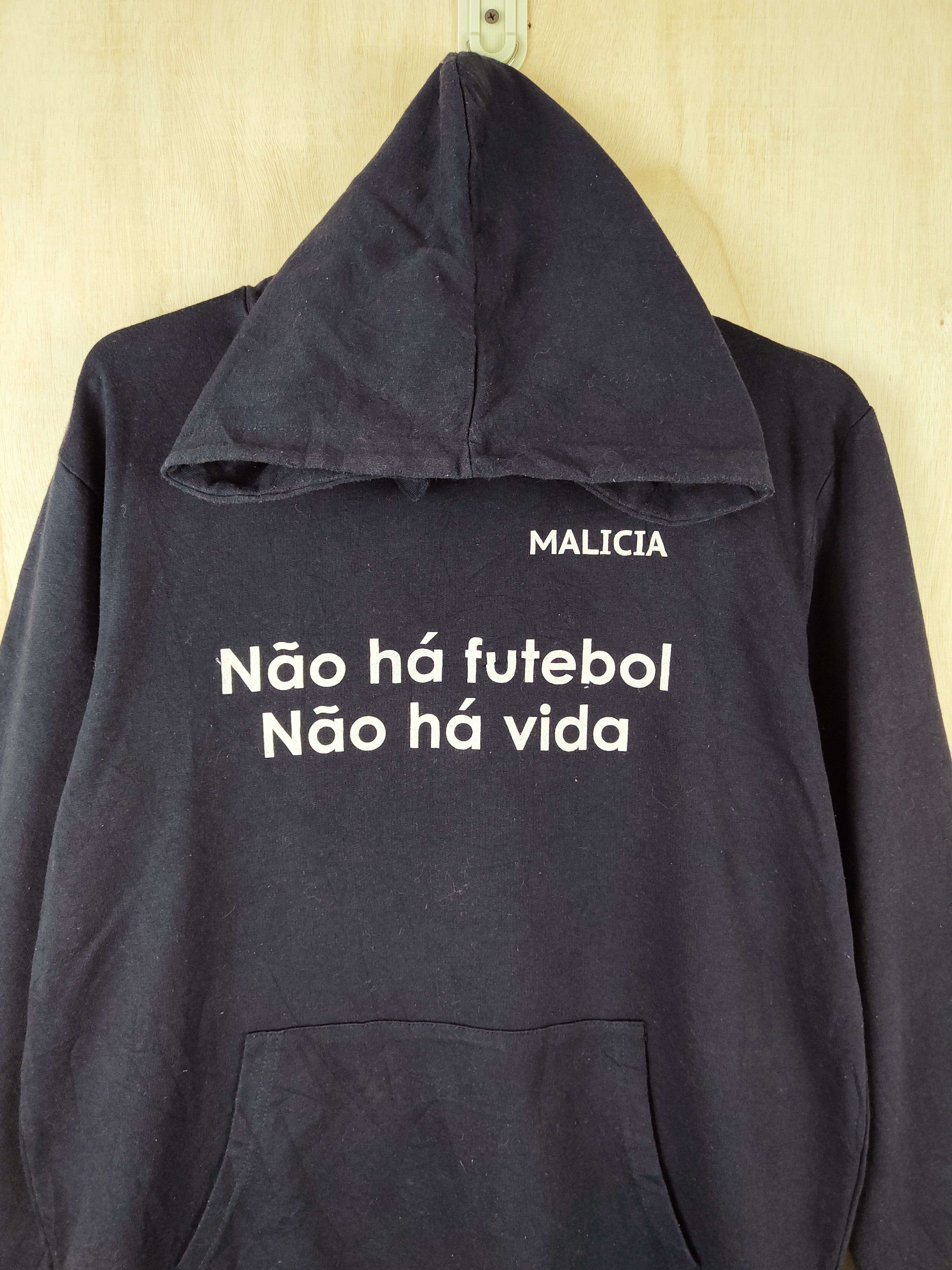 Homespun Knitwear × Vintage Vintage 💥 Malicia Dark Blue Hoodie Sweatshirts Size US M / EU 48-50 / 2 - 2 Thumbnail