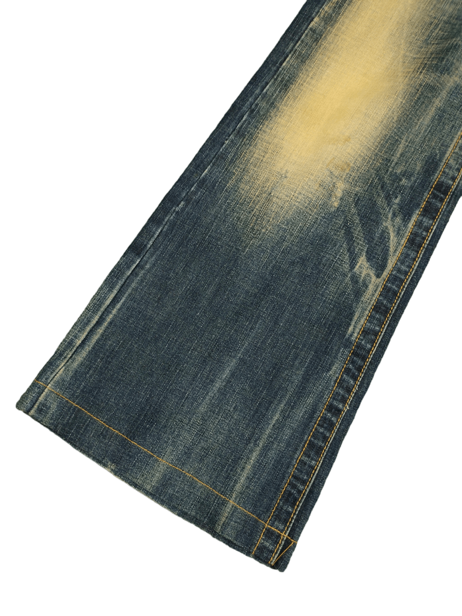 If Six Was Nine Flare Jeans Studio RP Faded Bootcut Low Rise Jpg Style Size US 27 - 18 Thumbnail