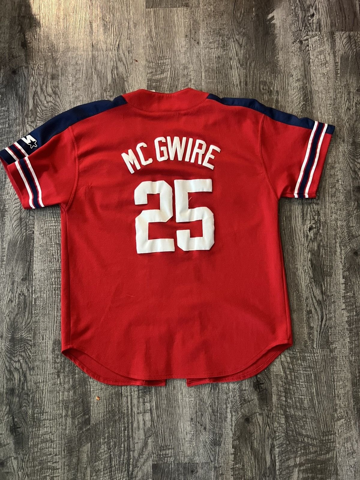 Starter 90’s Cardinals Mark McGwire Jersey Size US XL / EU 56 / 4 - 4 Thumbnail