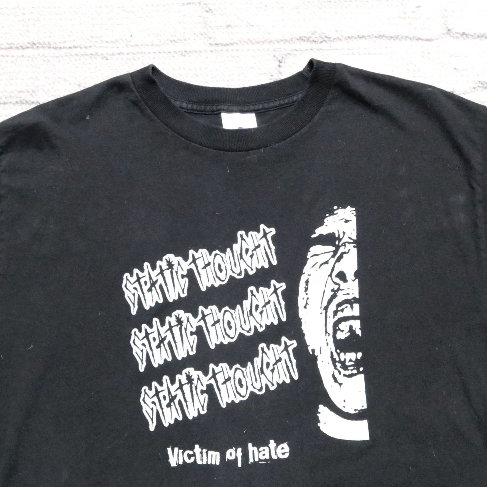 Vintage Vintage Alstyle T-Shirt Black Mens M Punk Shirt Victim of Hate Velvet? Size US M / EU 48-50 / 2 - 2 Thumbnail