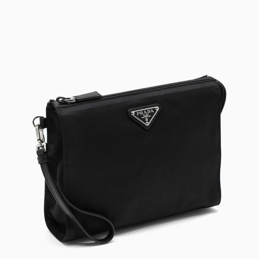 image of Prada O1D2Blof01223 Pouch In Black, Men's