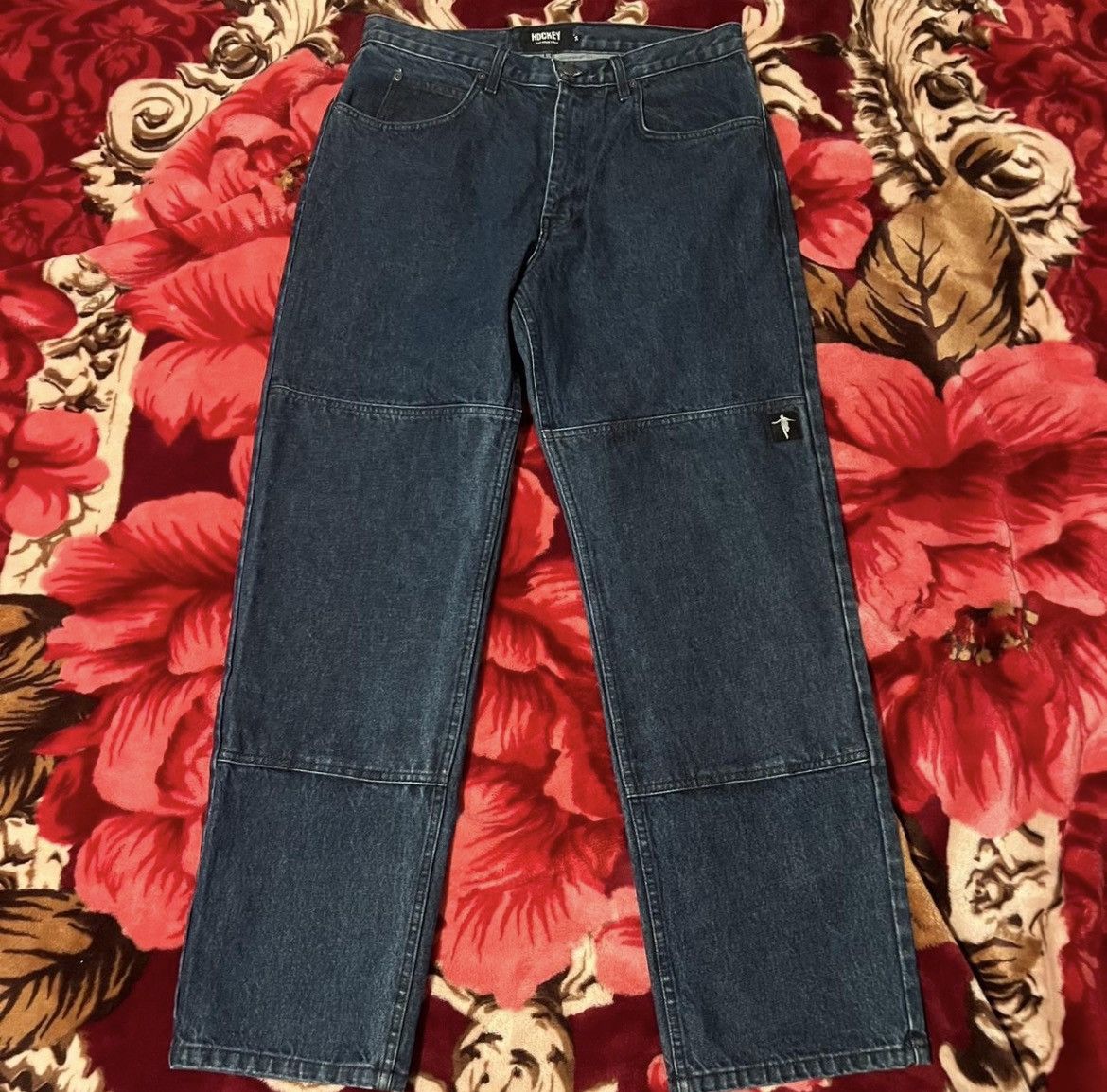 Hockey Skateboards Hockey blue denim jeans Size US 34 / EU 50 - 1 Thumbnail