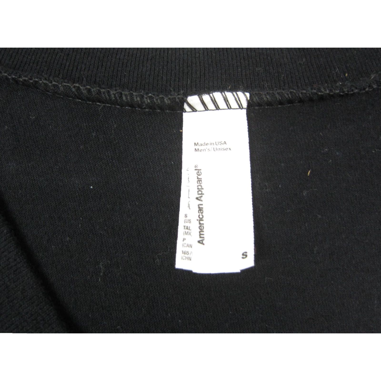 American Apparel American Apparel Shirt Womens Small Black V-Neck Marilyn Monroe 90s Classic Casual Tee Women Girls Mens? Size S / US 4 / IT 40 - 6 Thumbnail