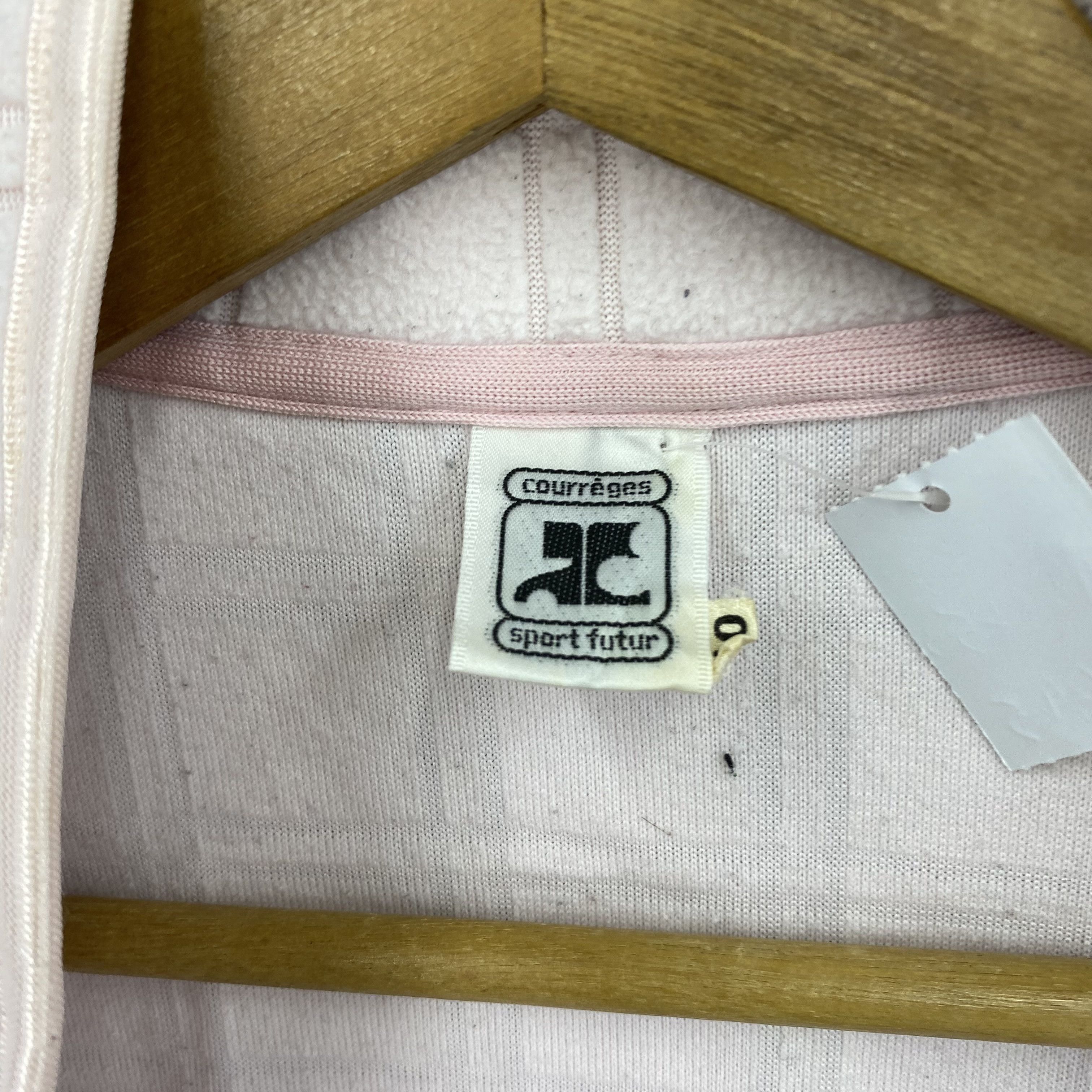 Courreges Vintage Courreges Sweater Zipper Sweatshirt Jumper Size US M / EU 48-50 / 2 - 7 Thumbnail