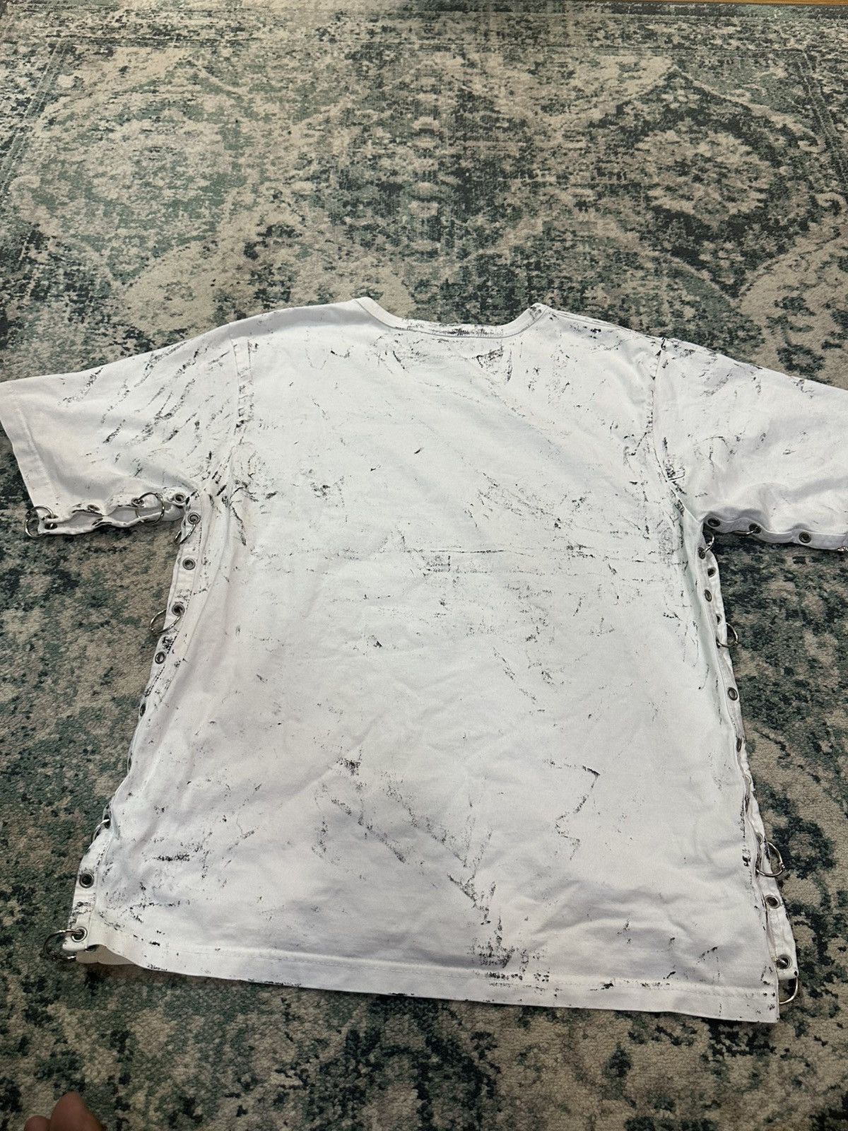 Seditionaries Vintage Bernings Sho Poem Studded/Ring T-Shirt Size US M / EU 48-50 / 2 - 4 Thumbnail
