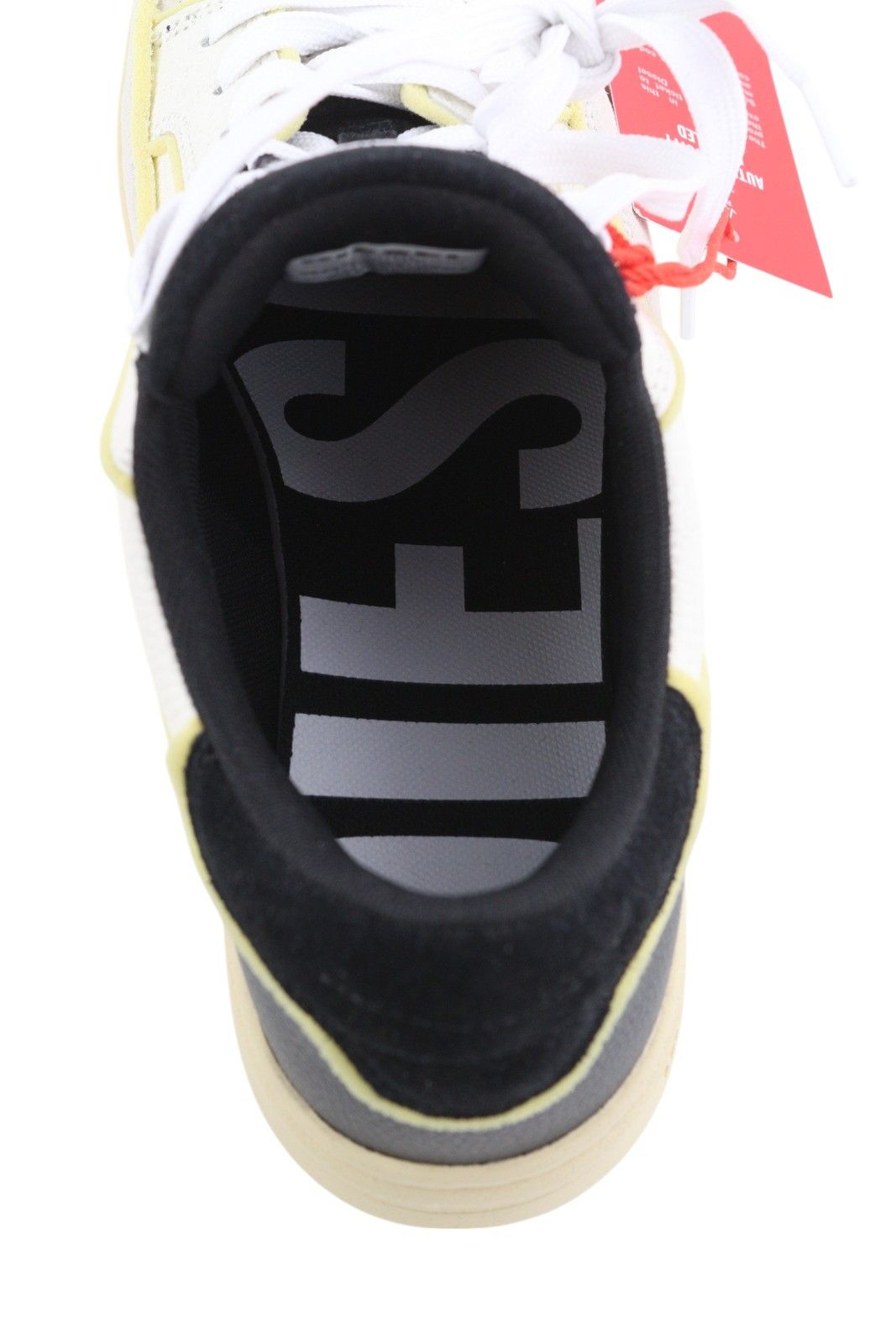 Diesel S-SINNA LOW EU41 White Leather Low Top 41078 Size US 8 / EU 41 - 10 Thumbnail