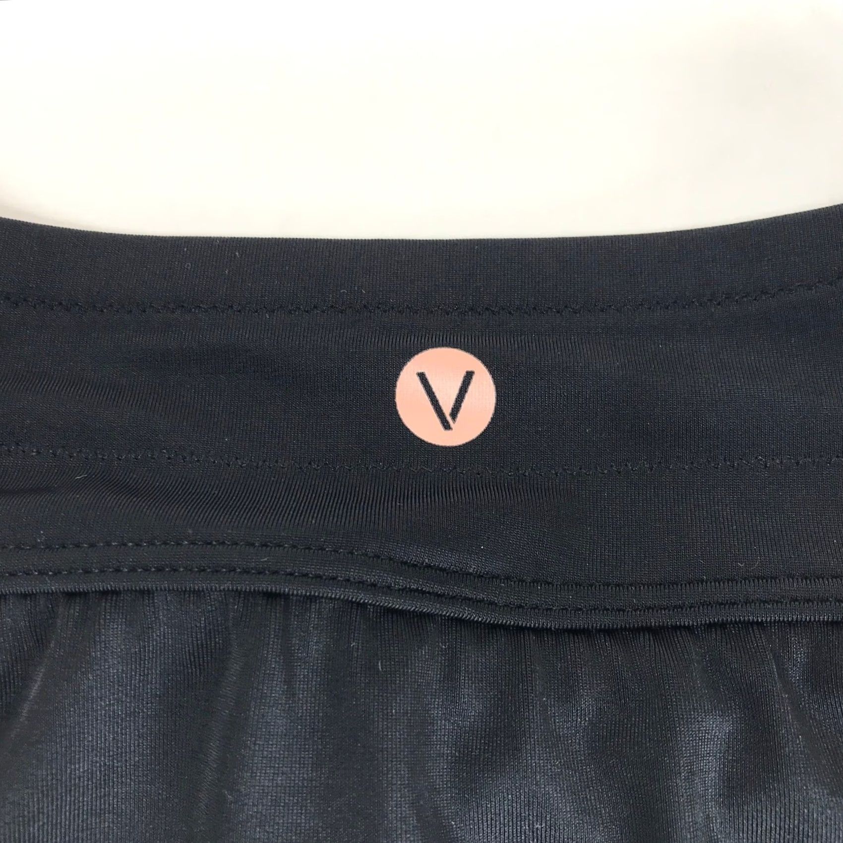 Vintage LIVI Active Black Swim Skirt with Built-In Brief Plus Size 26 Solid Activewear Size 26" / US 2 / IT 38 - 7 Thumbnail