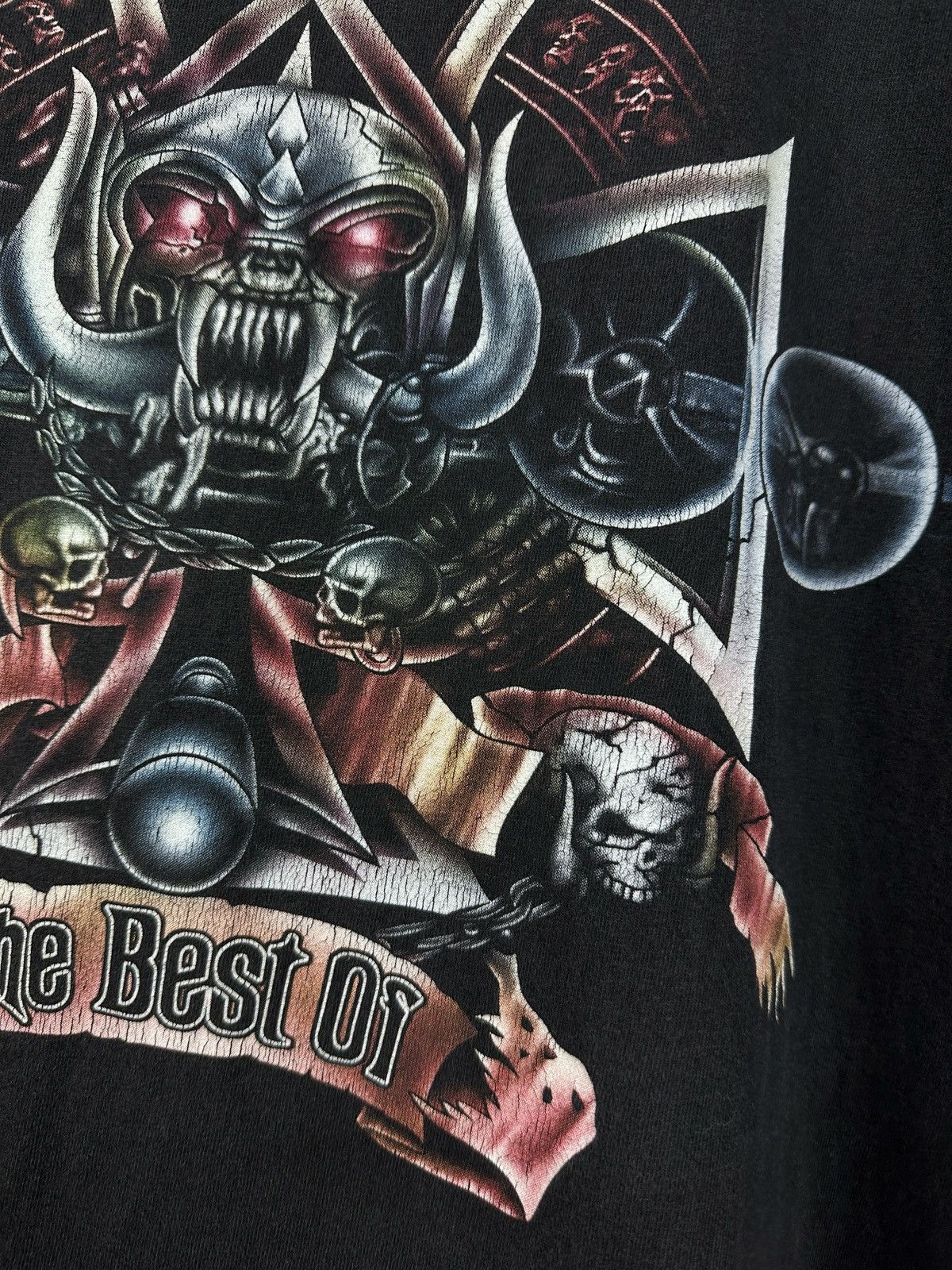 Band Tees Vintage Motorhead The Best Of Promo Album Rock T-Shirt Size US XL / EU 56 / 4 - 7 Thumbnail