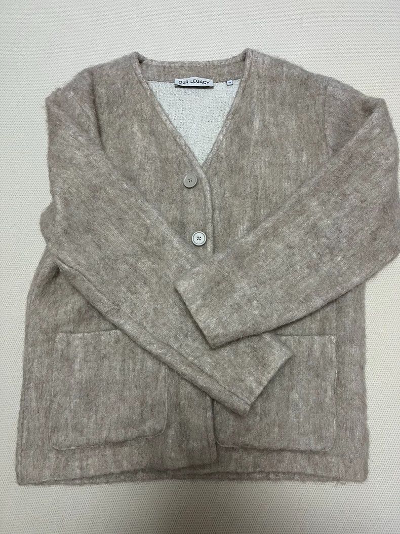 【送料&関税込】Our Legacy Cardigan academy Burgundy Academy Cardigan by OUR LEGACY on Sale