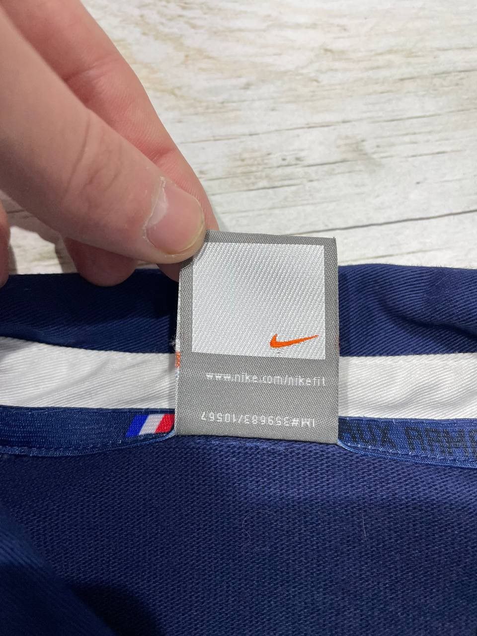 Nike Vintage Nike France Rugby Polo Shirt Long Sleeve 2000s Y2K Size US M / EU 48-50 / 2 - 8 Thumbnail