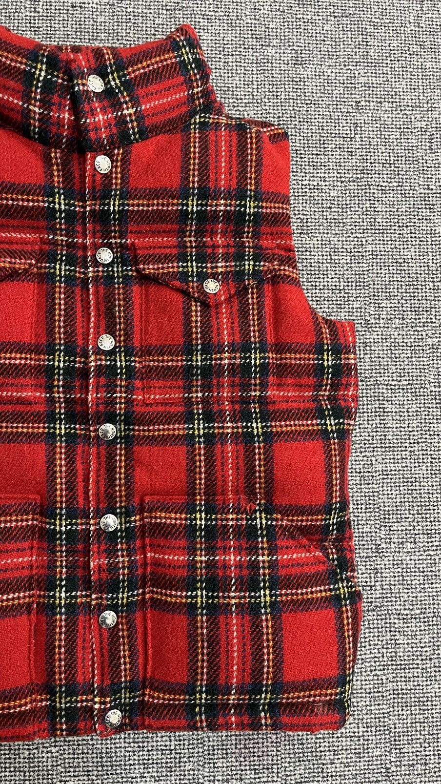 The North Face Purple Label The North Face Purple Label x Harris Tweed Tartan Wool Vest Size US XS / EU 42 / 0 - 5 Thumbnail