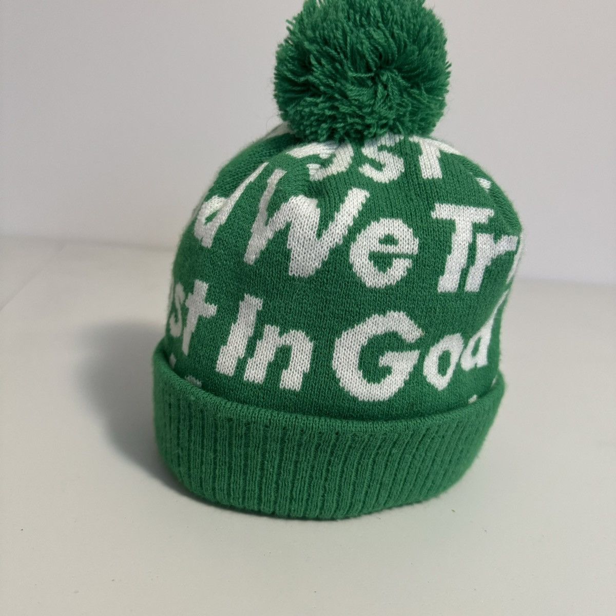 Supreme 2007 In God We Trust Cuffed Beanie Size ONE SIZE - 3 Thumbnail