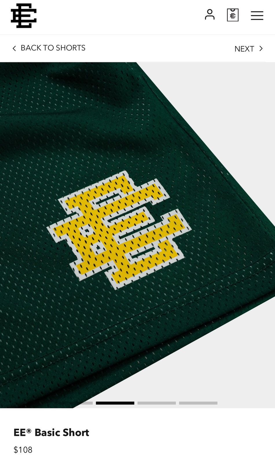 Eric Emanuel × NCAA Eric Emanuel University Of Oregon Basic Shorts Large Size US 34 / EU 50 - 8 Thumbnail