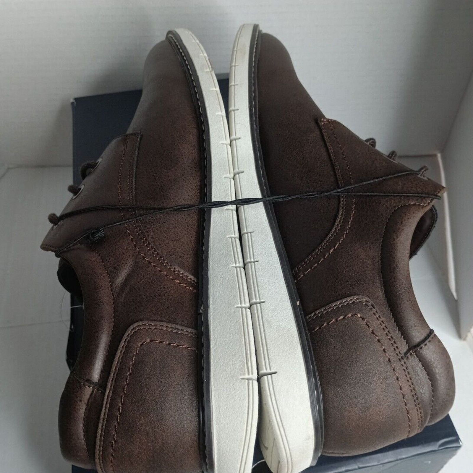 Chaps New Chaps Mens Riccardo Lace-up Flexx Shoes, Brown, Size 9.5 Size US 9.5 / EU 42-43 - 7 Thumbnail